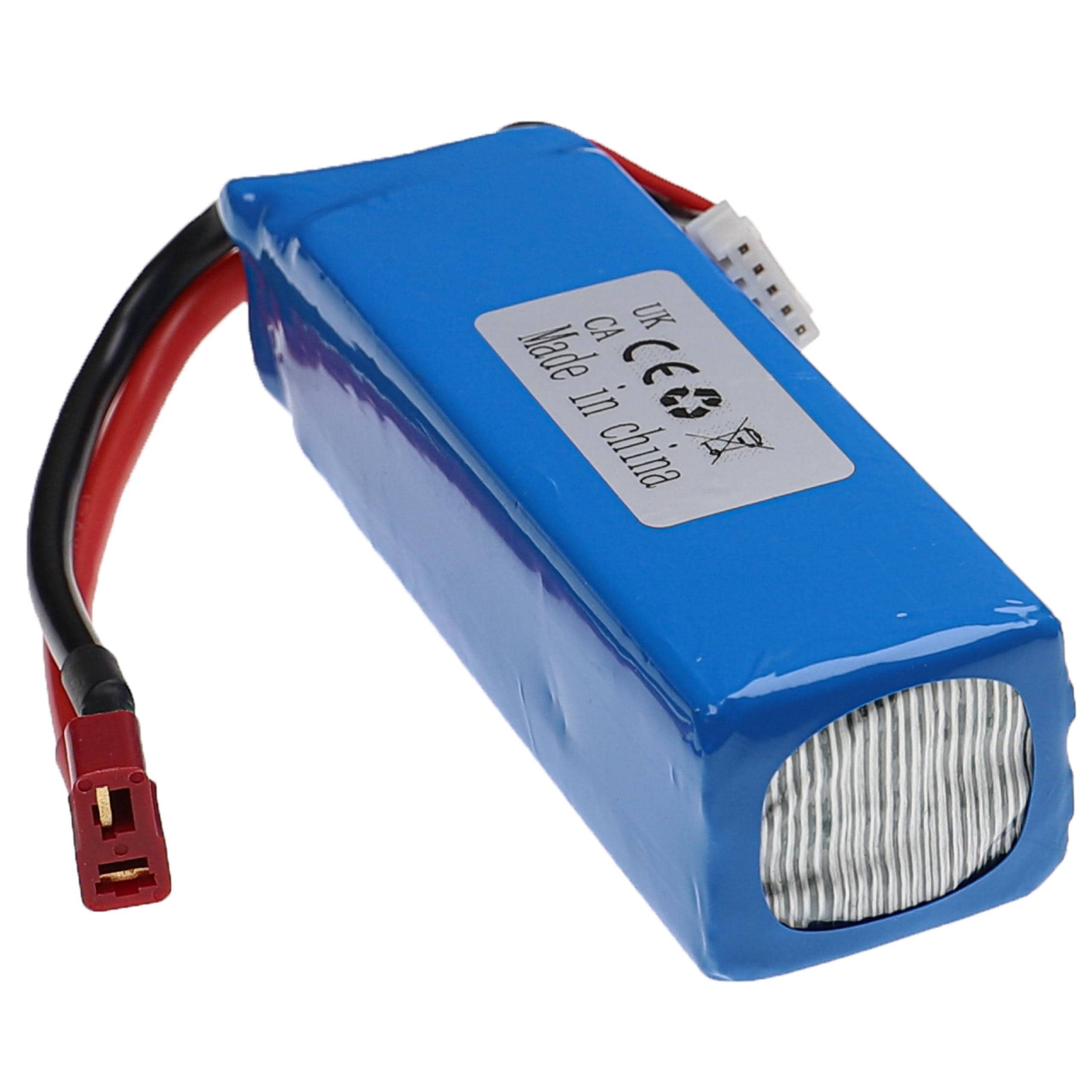 Batterie modèle radio-télécommandé - 2200mAh 14,8V Li-polymère, connecteur T
