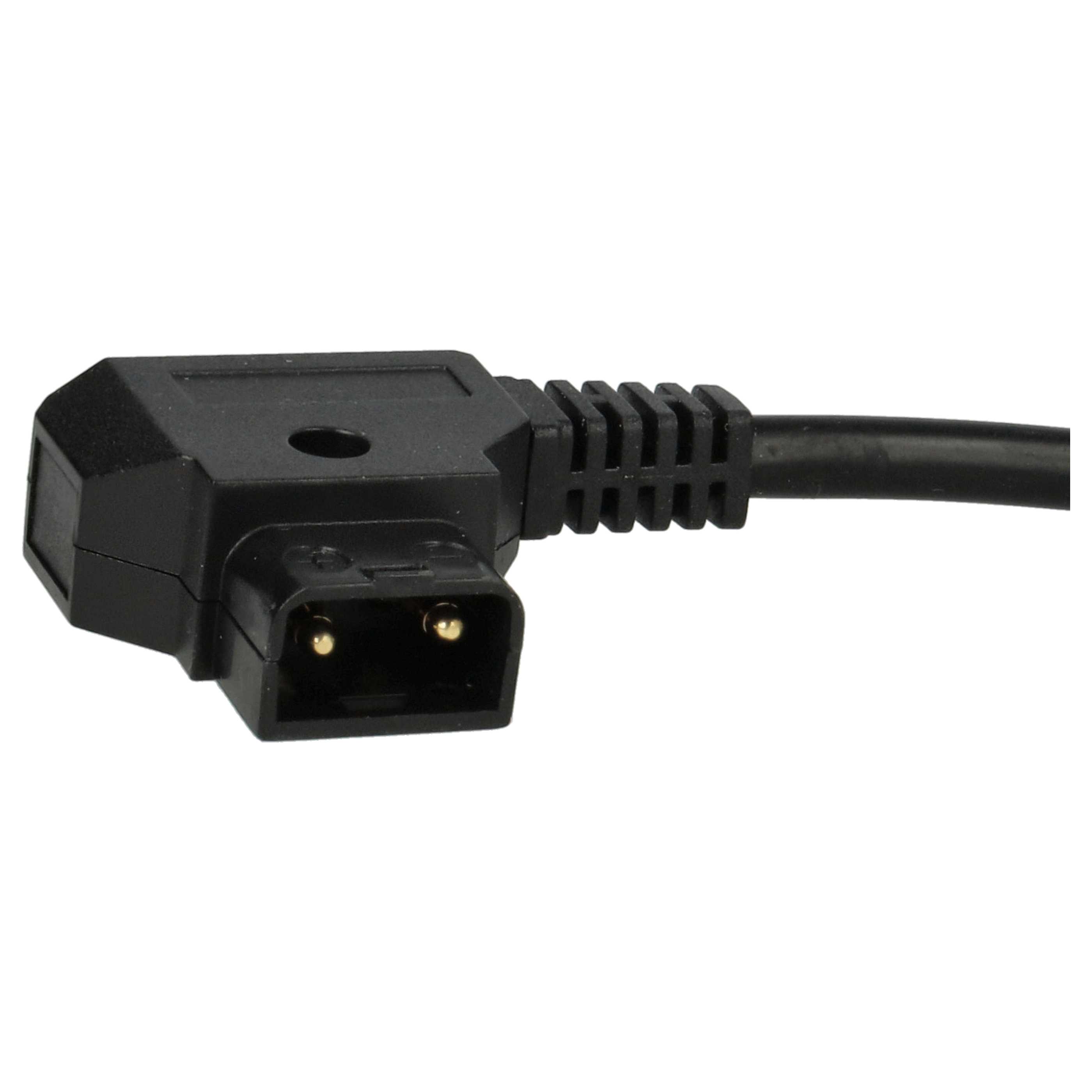 Adaptador D-Tap para Anton Bauer D-Tap, Dionic dispositivos con XLR de 4 pines - D-Tap (m) a XLR 4 pines, 11,5