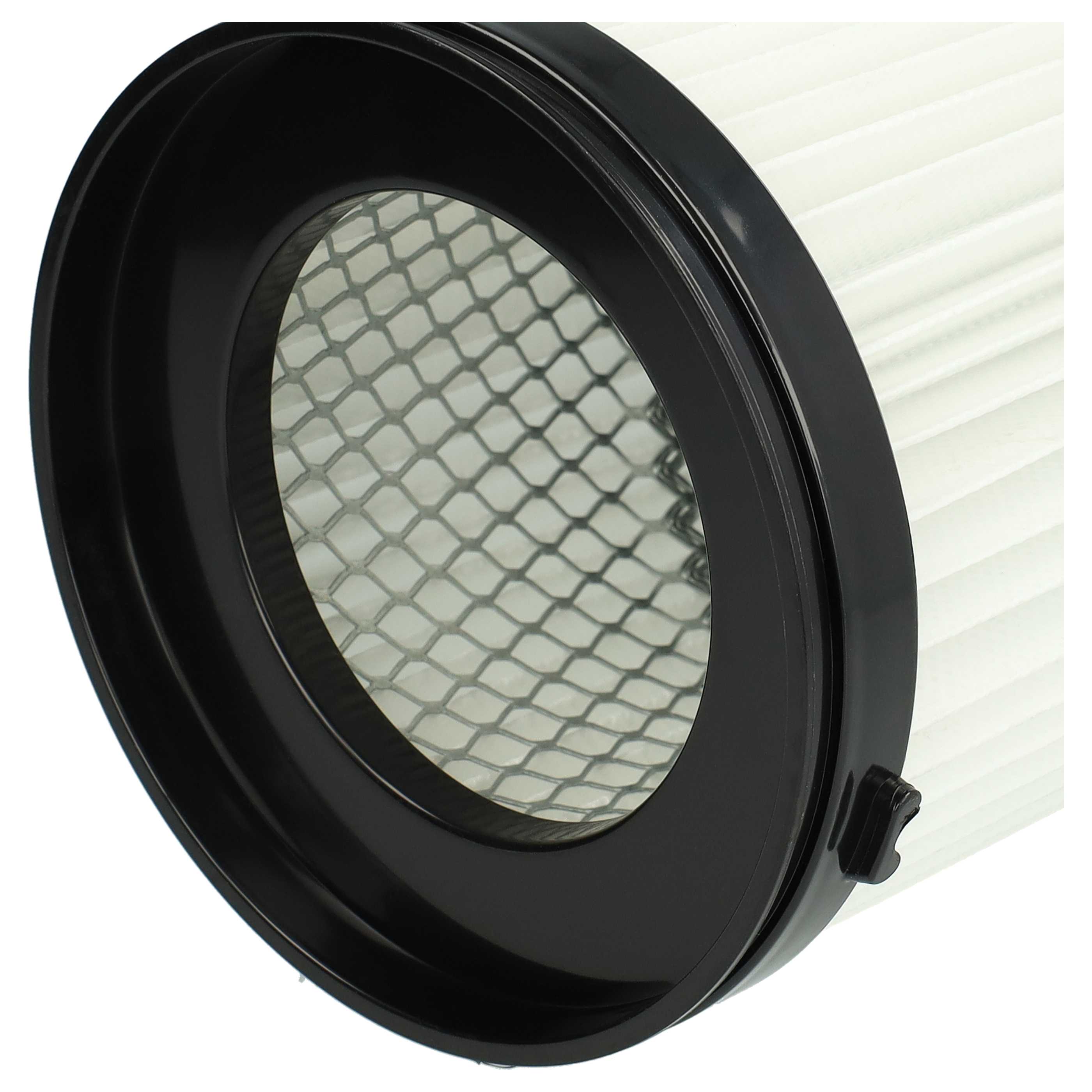 8x cartridge filter replaces Bosch 1 600 A01 1RT, 2 608 000 663, 3165140917940 for Bosch Vacuum Cleaner, white