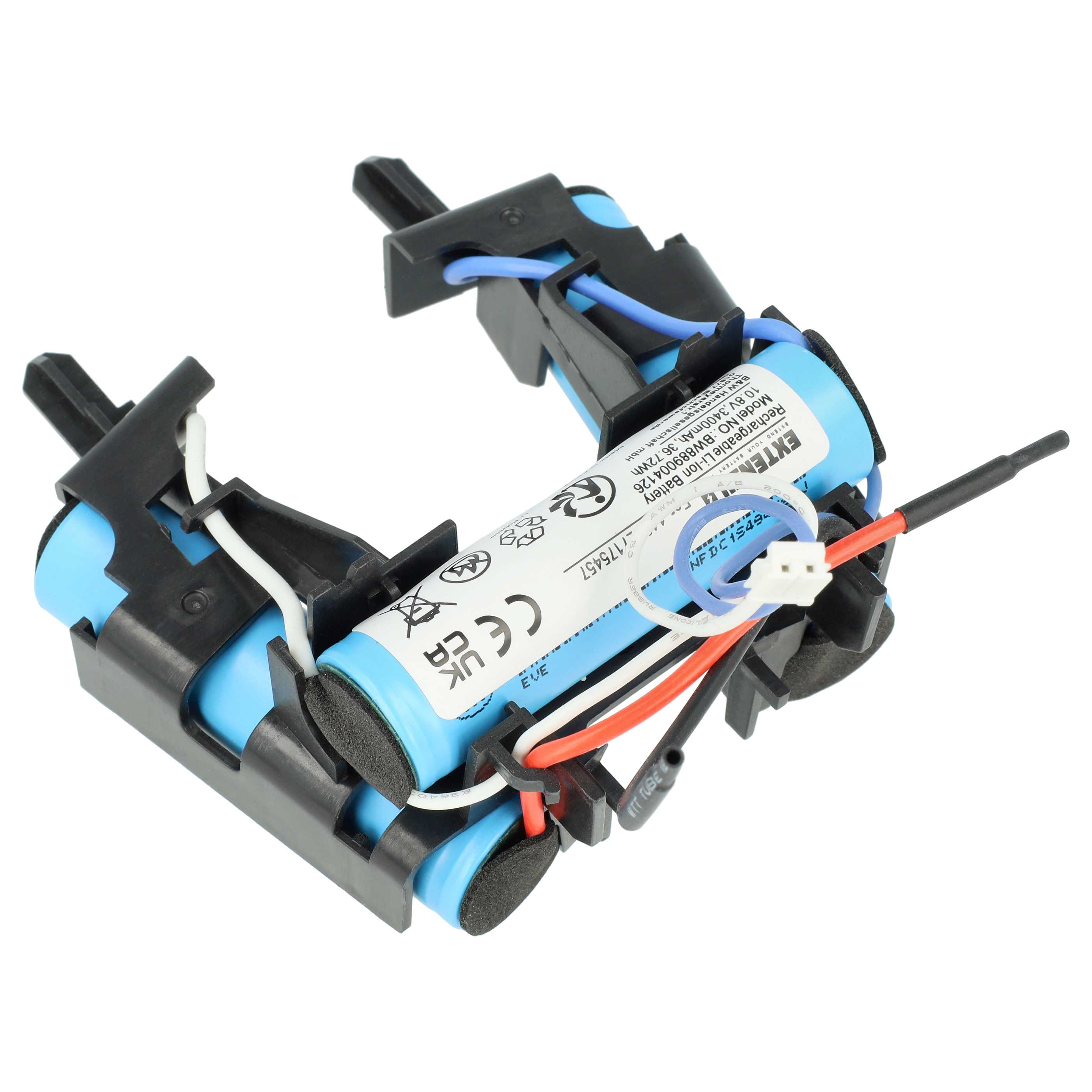 Battery replaces AEG 140127175457 for Electrolux etc. 3400mAh, 10.8V, Li-Ion