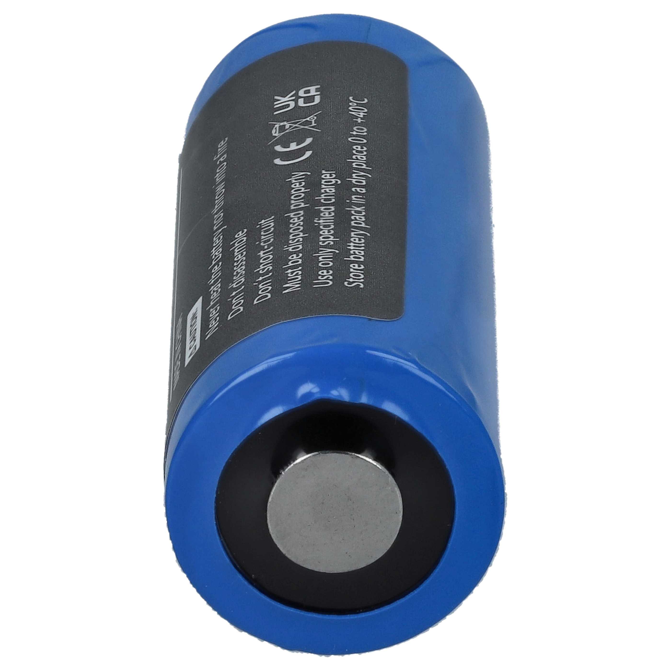 Pile remplace CR17450E-R pour - 2400mAh 3V Li-ion