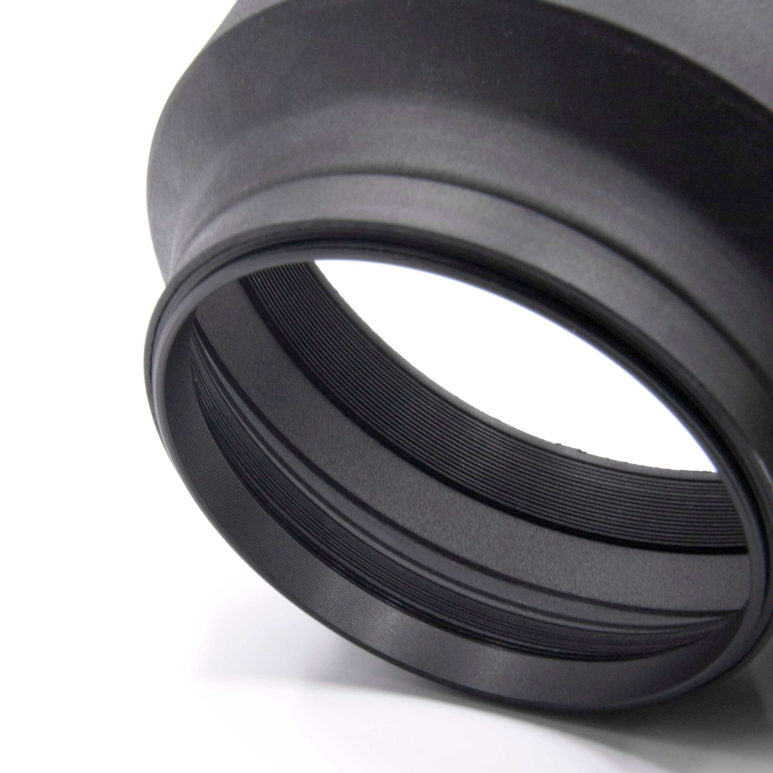 Lens Hood suitable for 77mm Lens - Lens Shade Black, Round