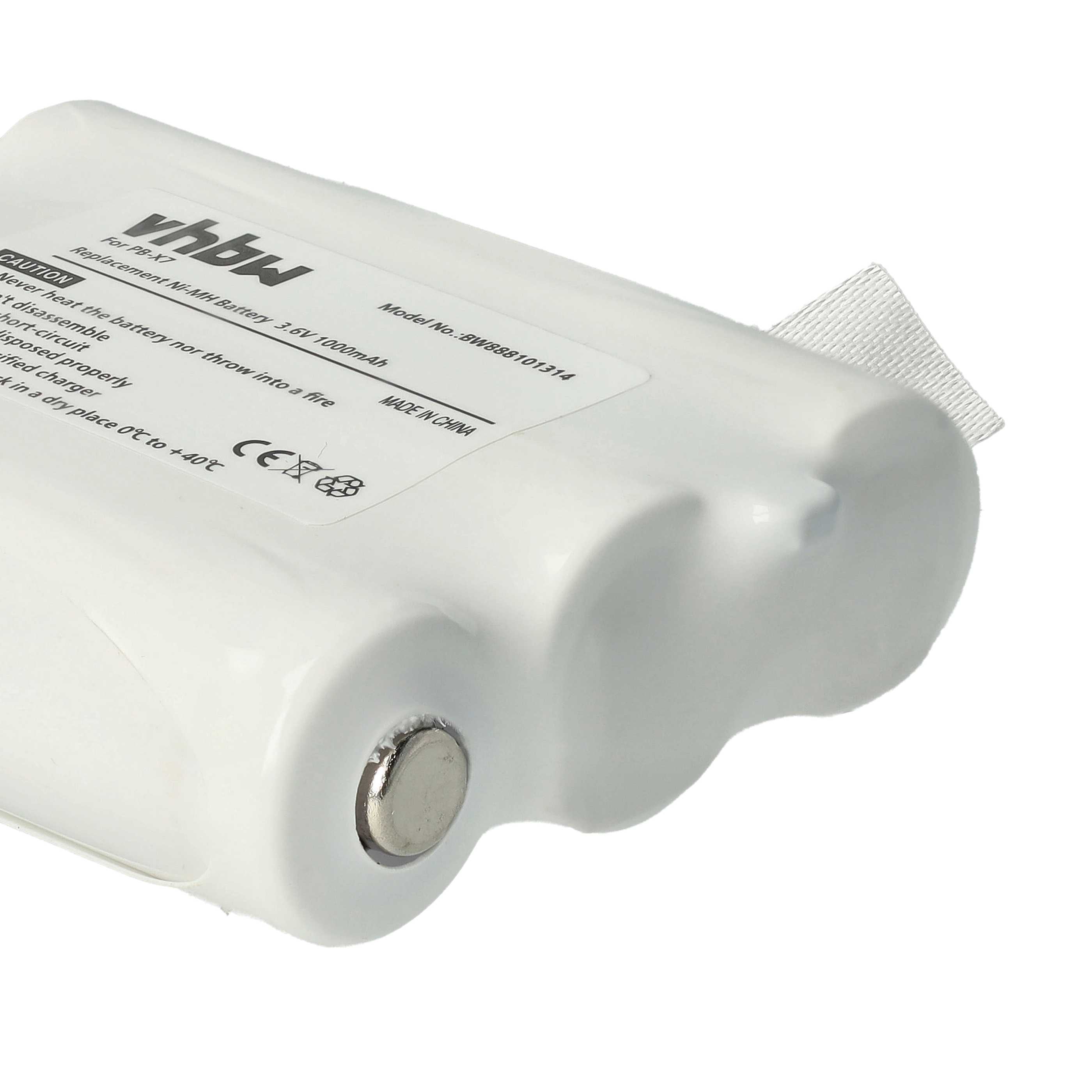 Radio 10x Battery replaces Midland PB-X7 - 1000 mAh 3.6 V NiMH