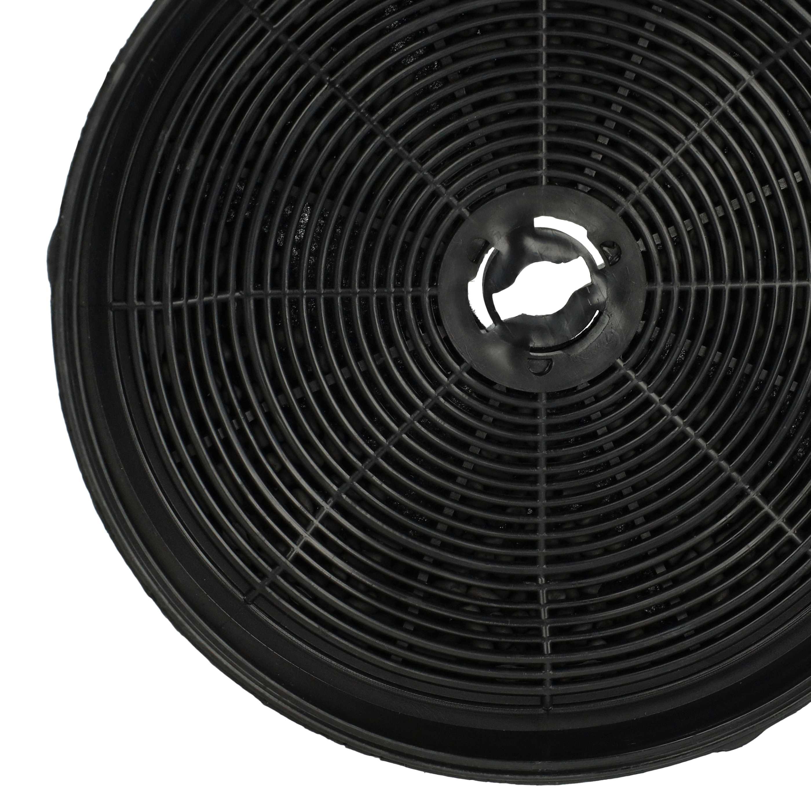 2x Filtres à charbon actif remplace Beko AS-AZKF030, 9174220018, 9199001580 pour hotte Proline