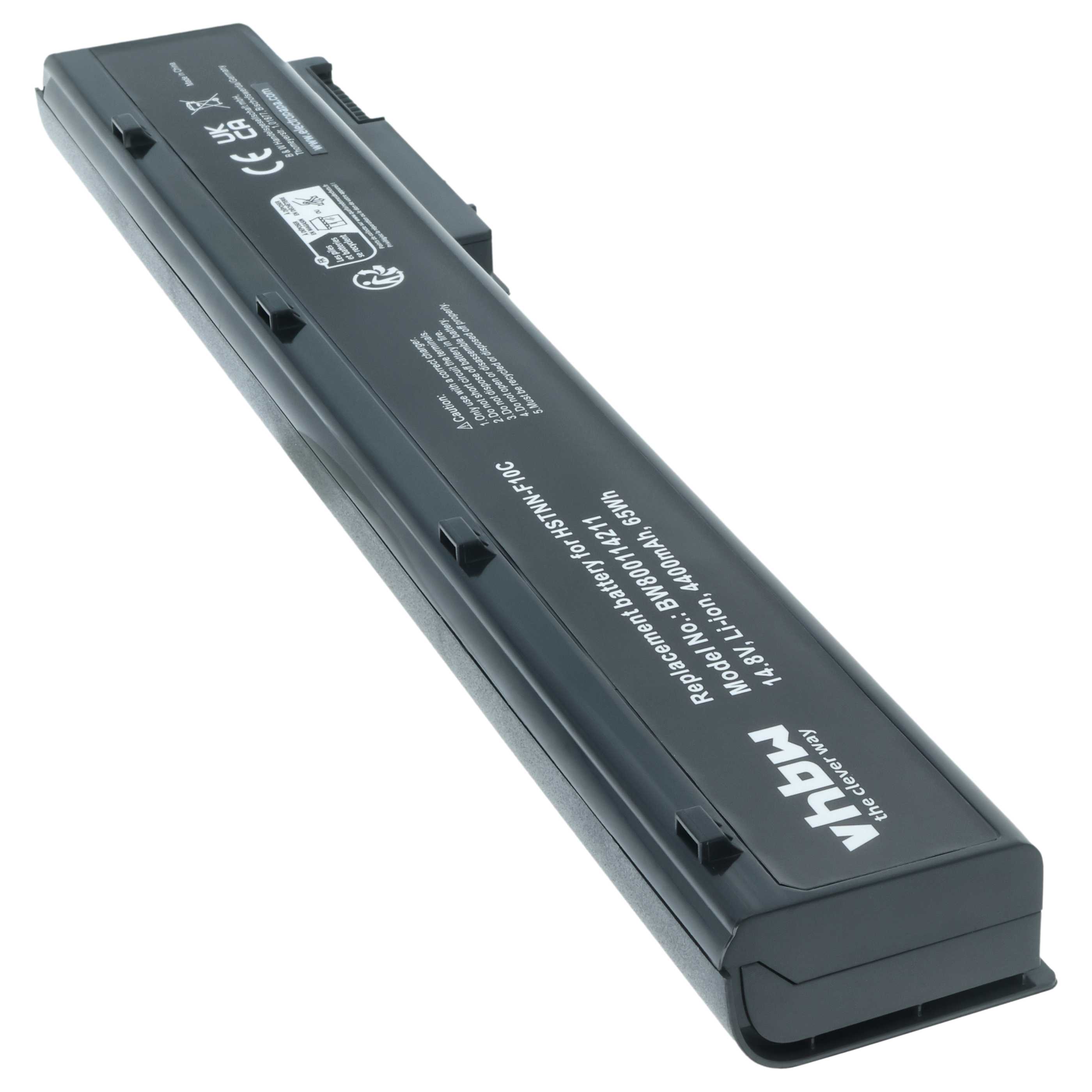 Akumulator do laptopa zamiennik HP 632114-421, 632113-151, 632425-001 - 4400 mAh 14,8 V Li-Ion, czarny