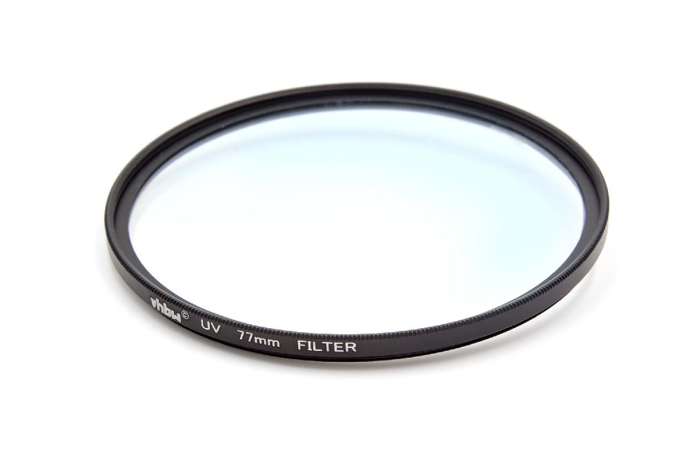 Filtro UV para objetivos y cámaras con rosca de filtro de 77 mm - Filtro protector