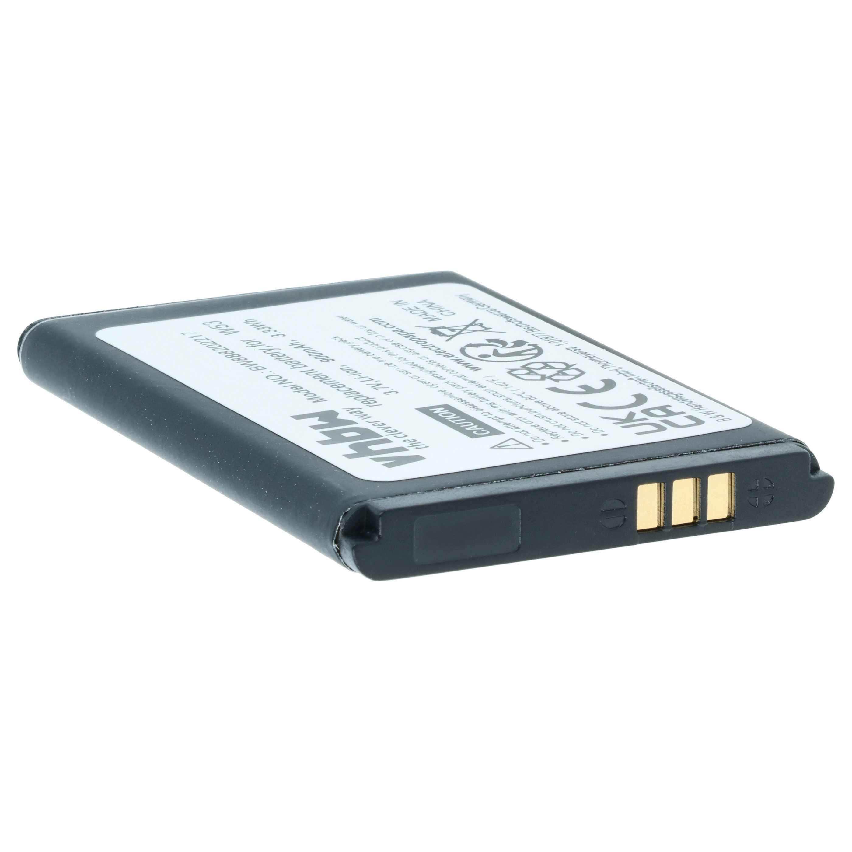 Akumulator do telefonu stacjonarnego zamiennik Yealink YLLP463346C800CLS, W53-BATT - 900 mAh 3,7 V Li-Ion