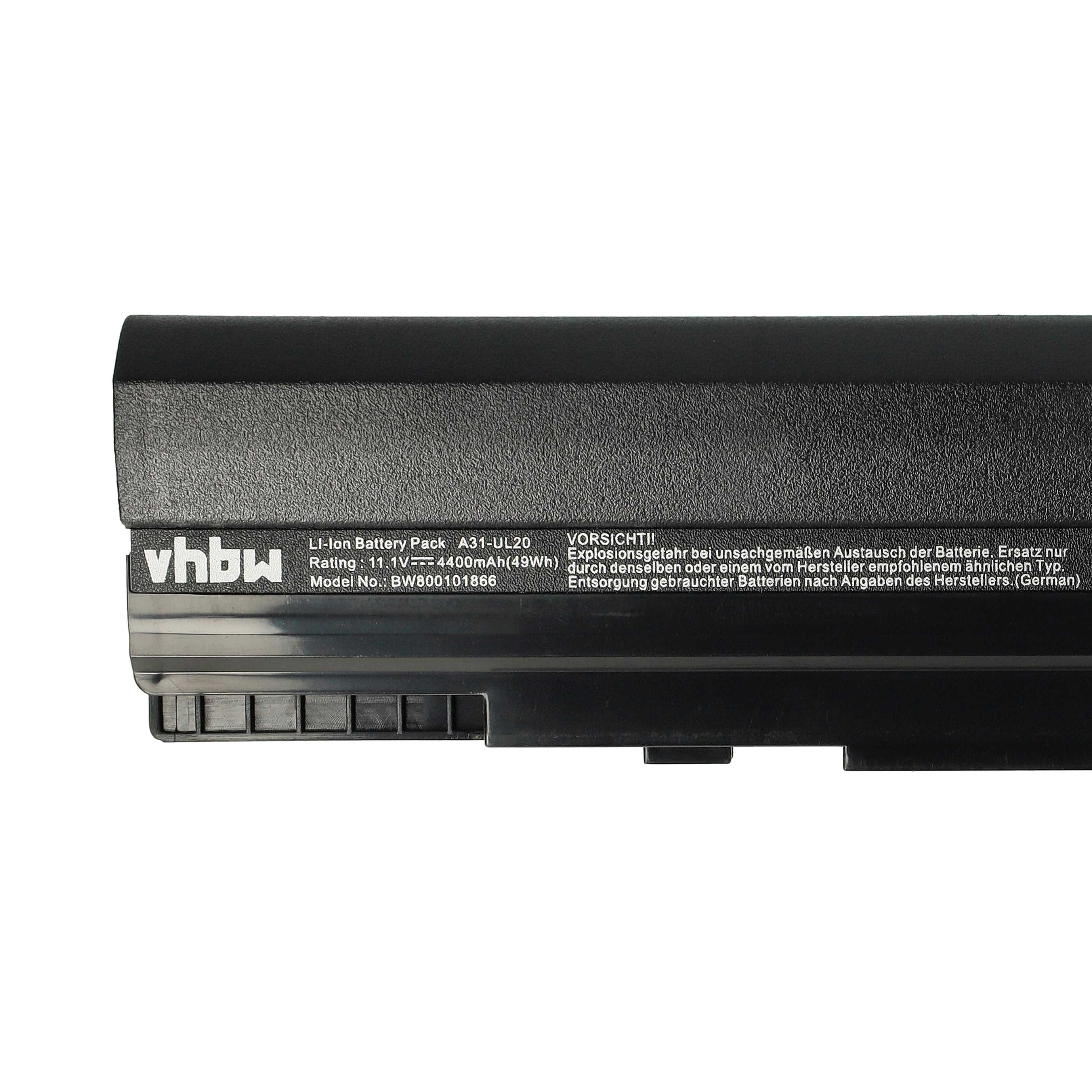 Akumulator do laptopa zamiennik Asus 07GO16EE1875M-00A20-949-114F - 4400 mAh 11,1 V Li-Ion, czarny