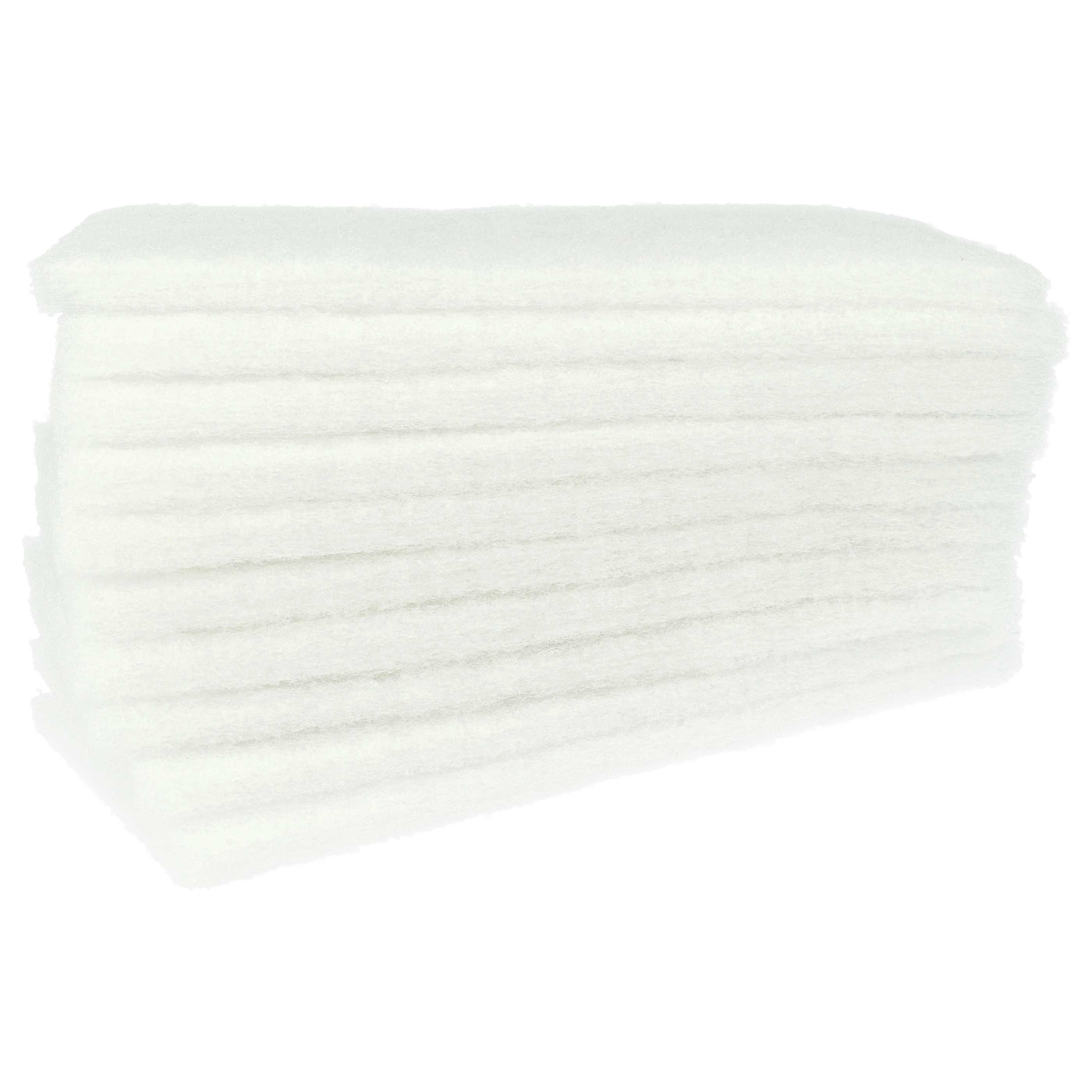10x Filter als Ersatz für Zehnder 990320030 für Zehnder Lüfter - Filterklasse G3, weiß