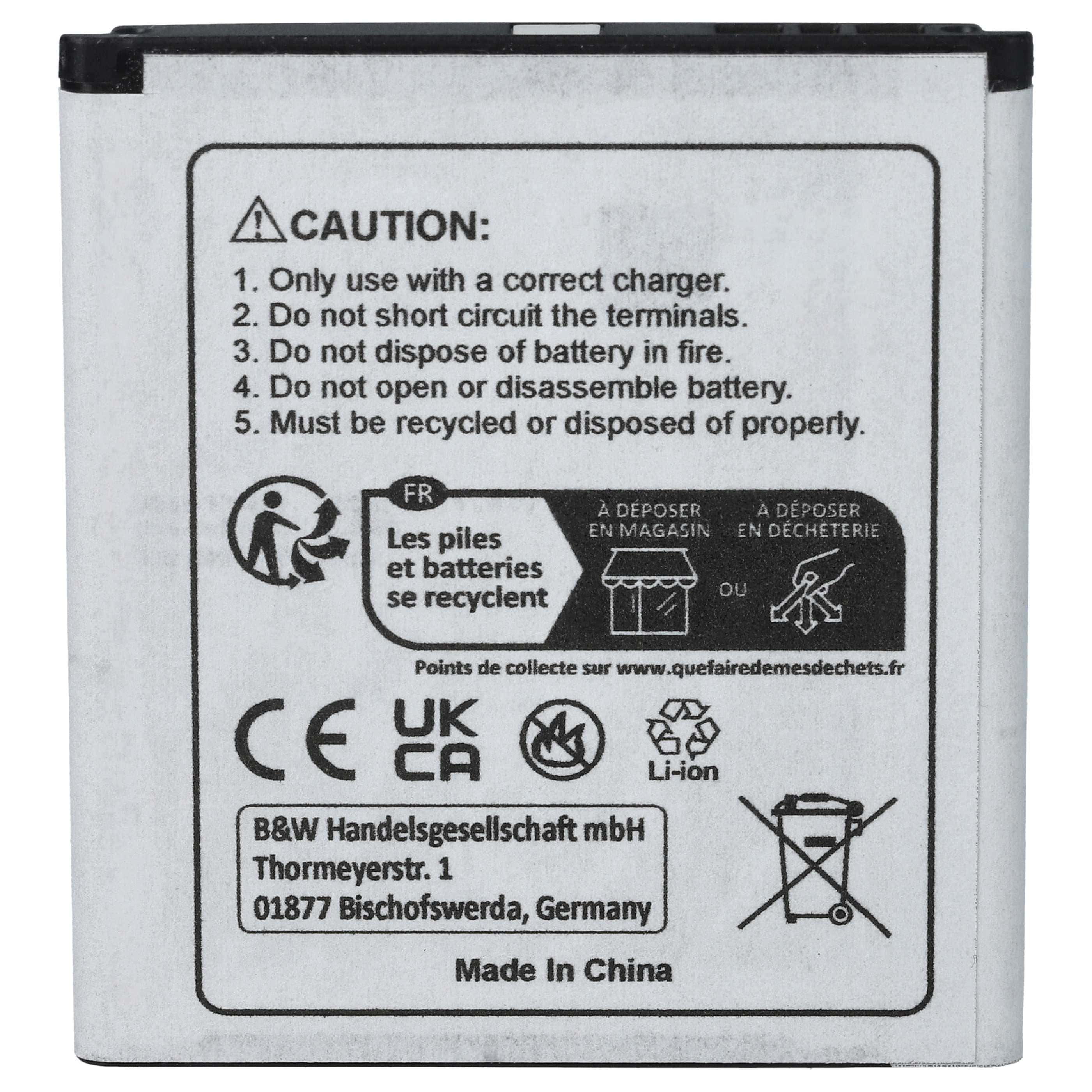 Akumulator do telefonu smartfona zamiennik Sony-Ericsson BA750 - 1500 mAh 3,7 V Li-Ion