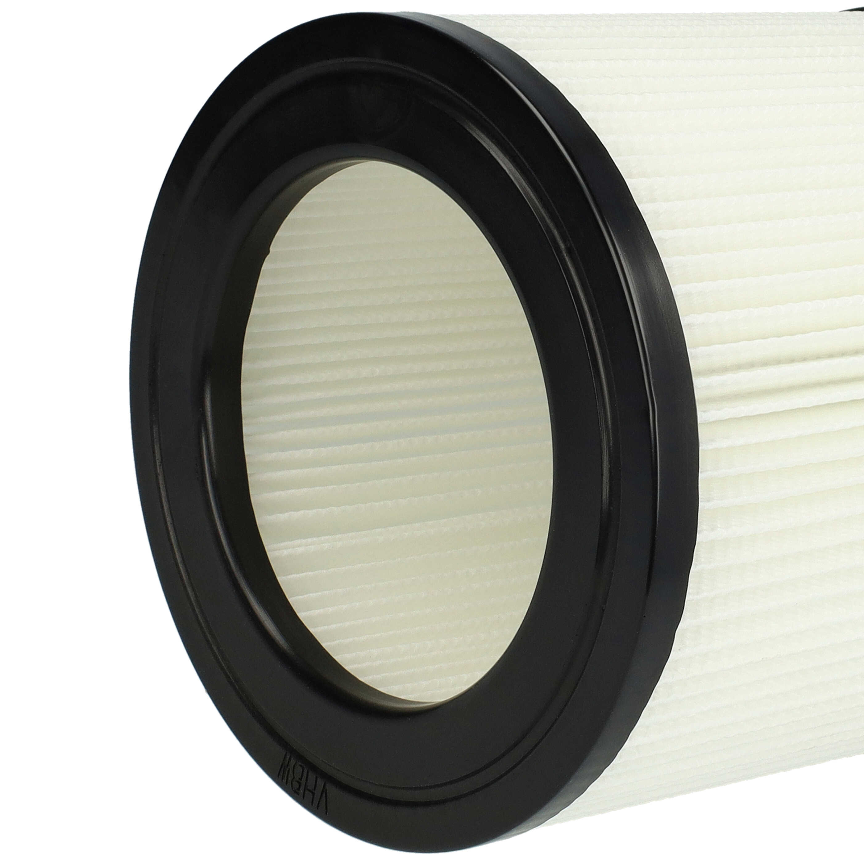 Filtro reemplaza Kärcher 2.889-219.0 para aspiradora - filtro de cartucho, negro / blanco