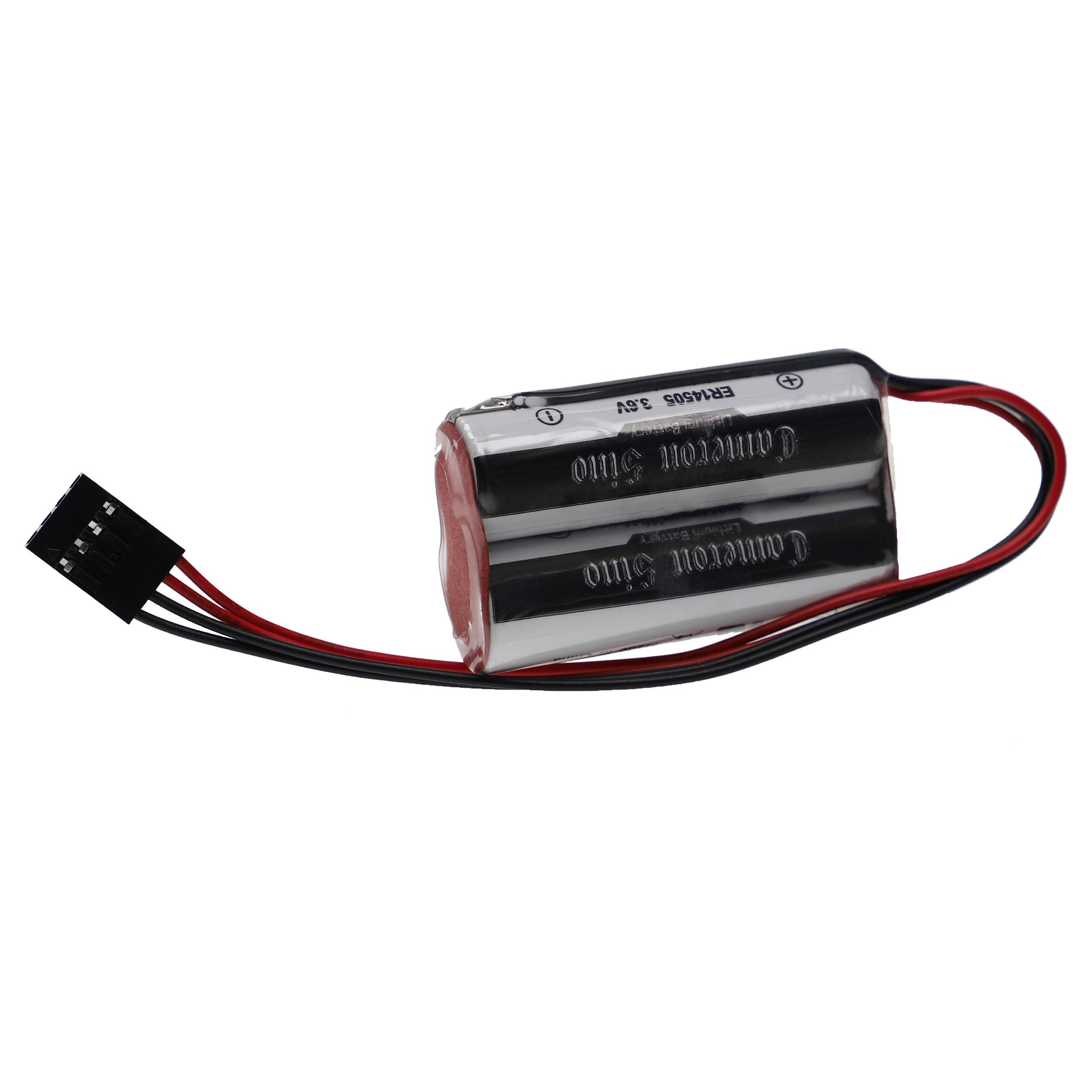 CNC Controller Battery Replacement for Schneider 2XSL360/131 - 5400 mAh 3.6 V Li-SOCl2