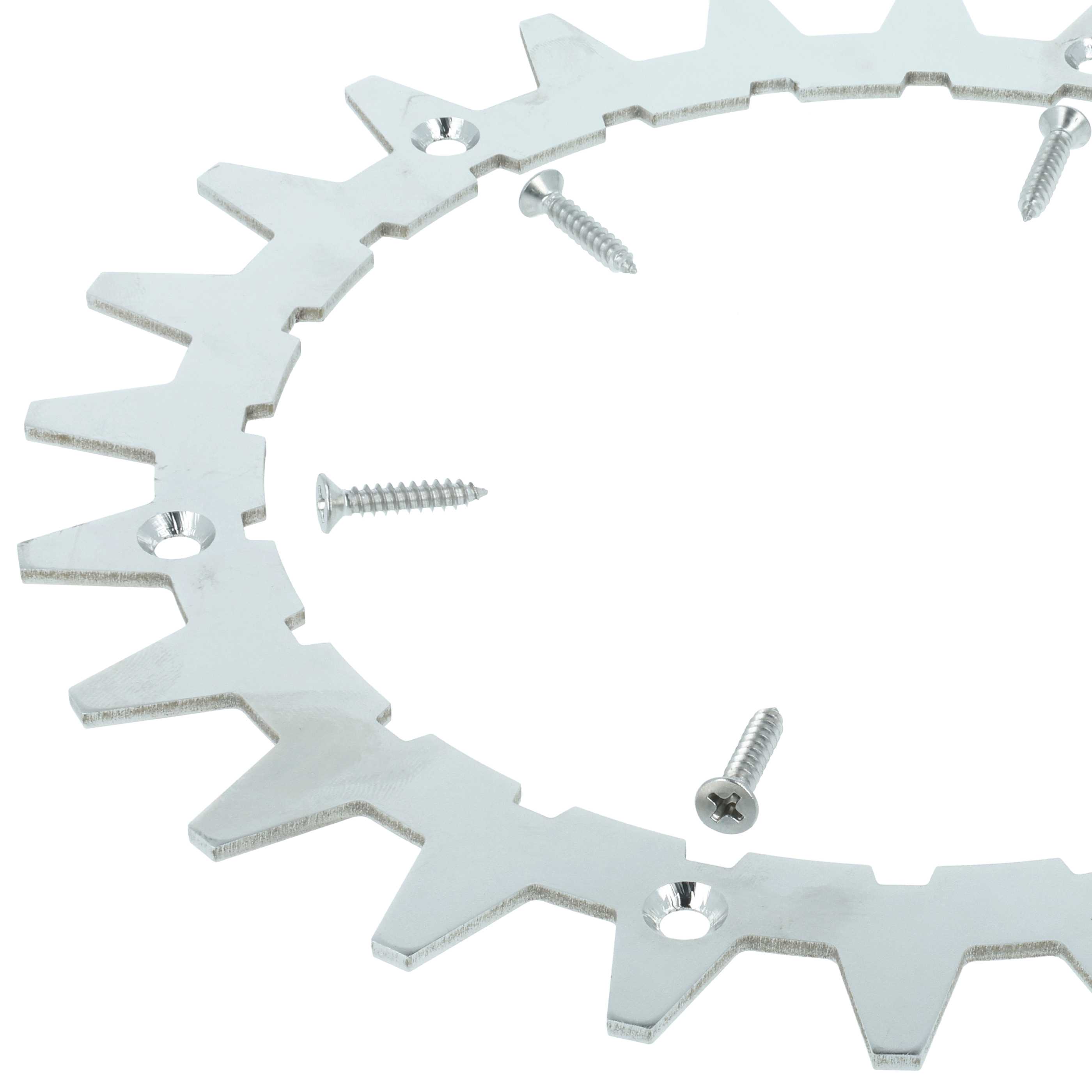 4x Spikes suitable for Worx WR141E Robot Mower - Stainless Steel, 24 Teeth