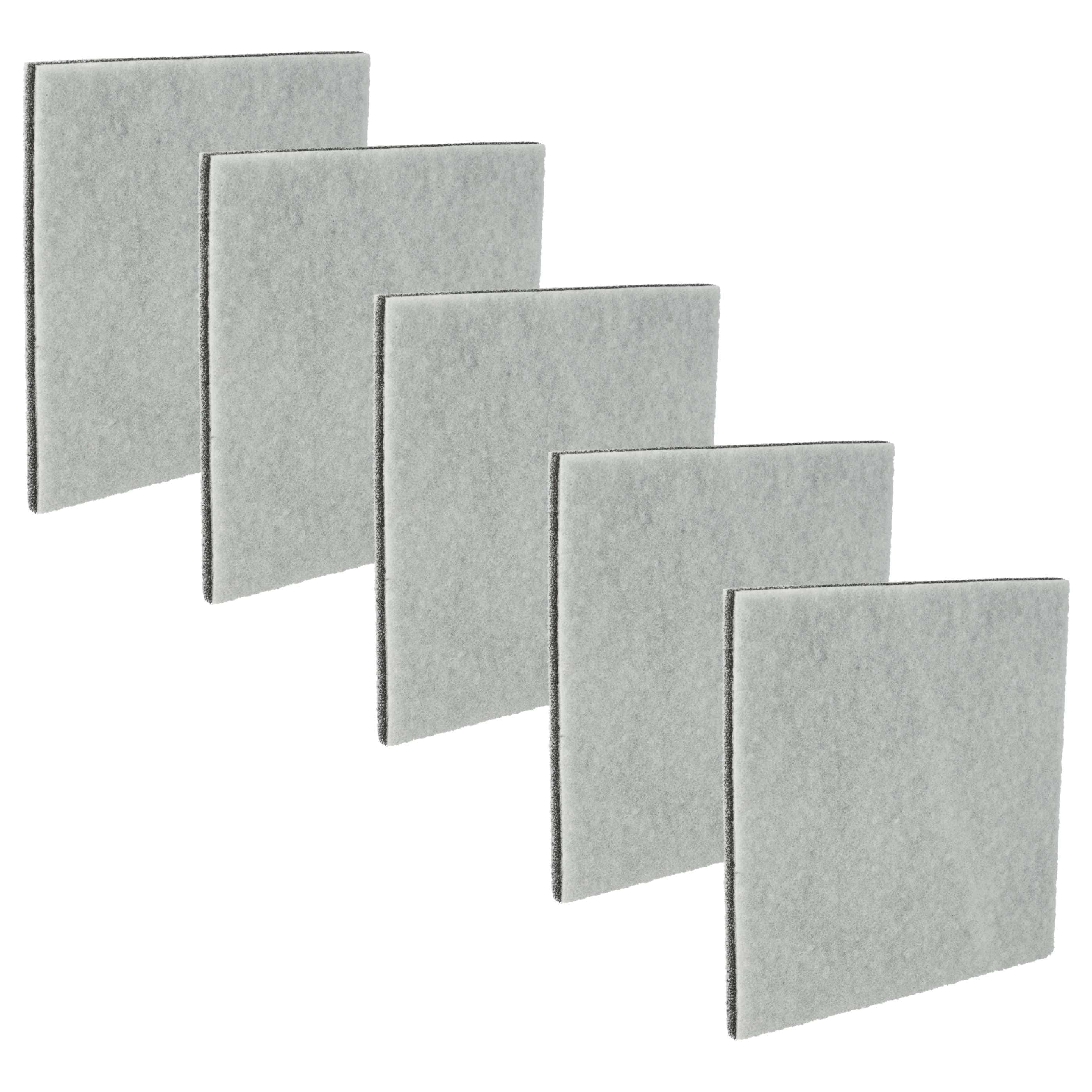 5x motor filter replaces Philips 482248010228, CP9260/01 for Philips Vacuum Cleaner, 13 x 13 cm