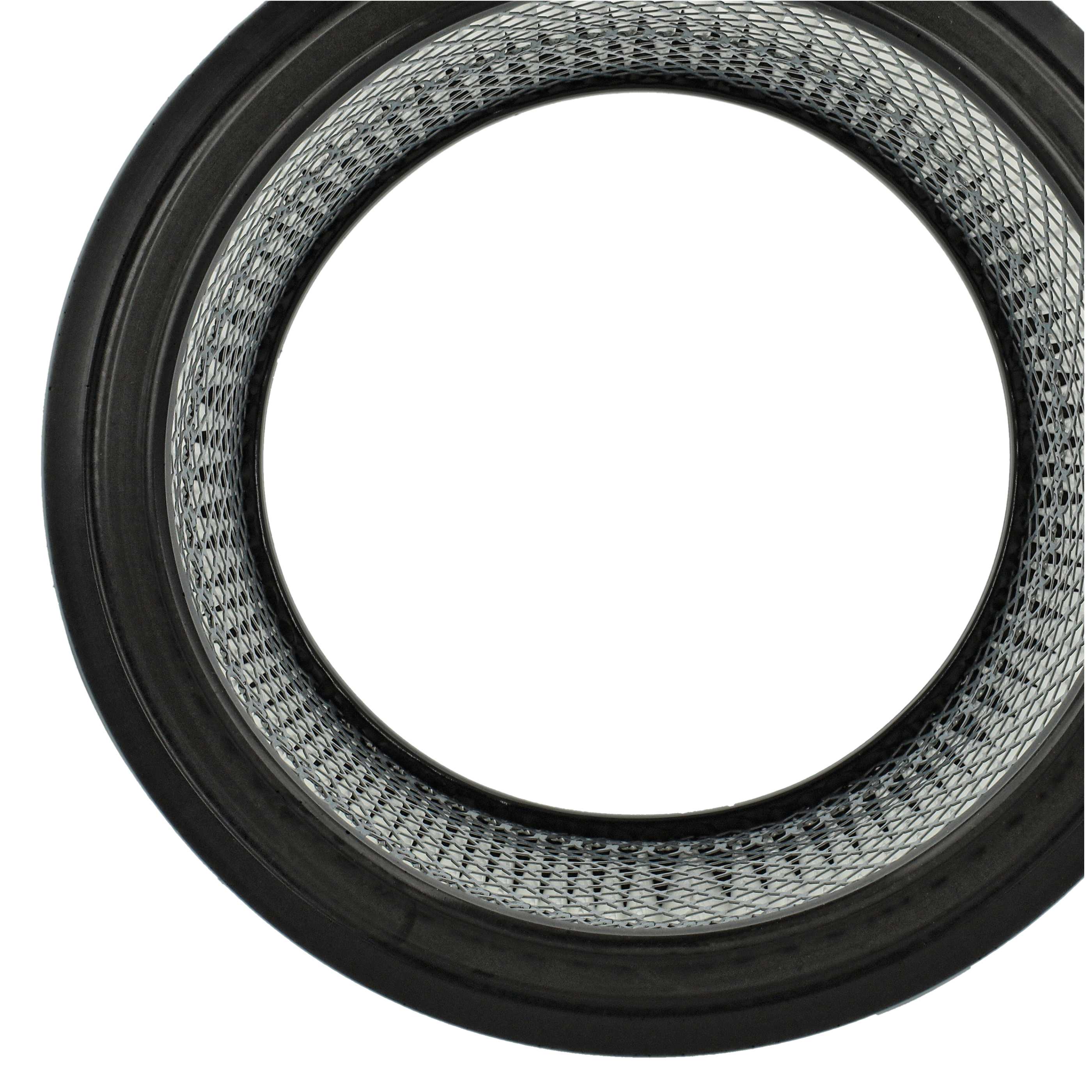 2x Filtercartridge filter / round filter replaces Masko 13297 for Masko Vacuum Cleaner, black / white
