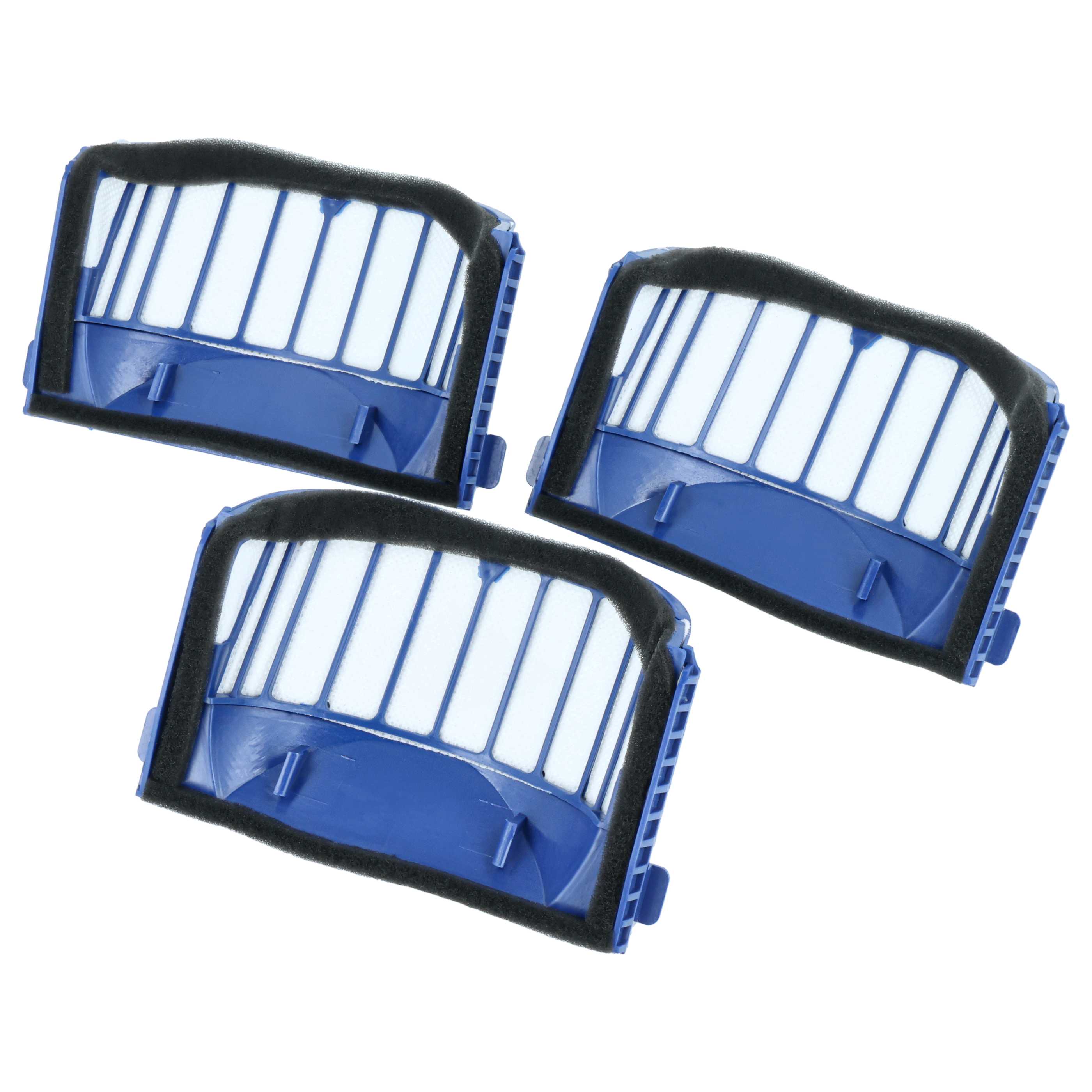 3x Filtres pour aspirateur iRobot Roomba 640, 670, 680, 610 - filtre HEPA