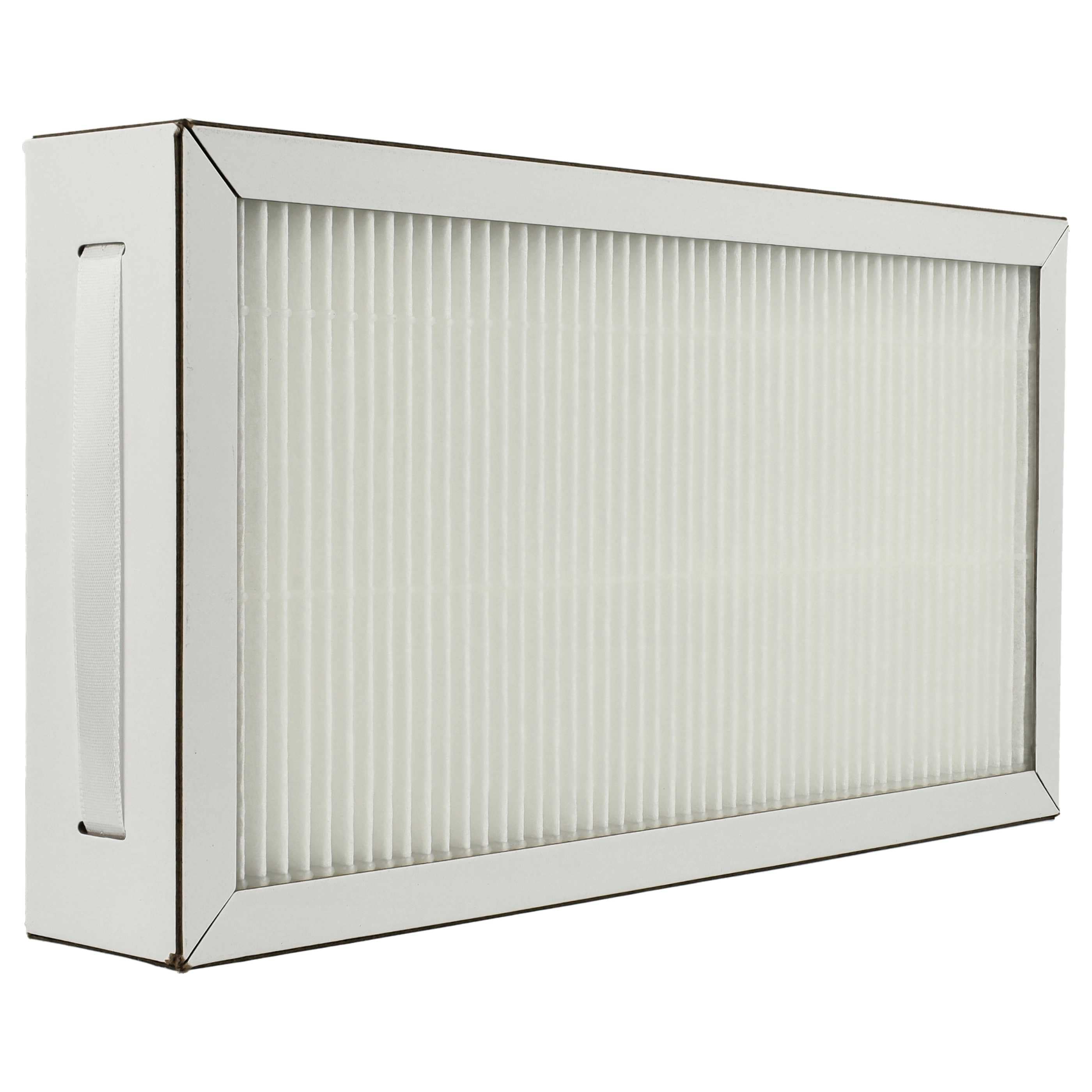 2x Filter als Ersatz für Pluggit APFG4F7-190 für Pluggit Lüfter - Filterklasse F7, weiß