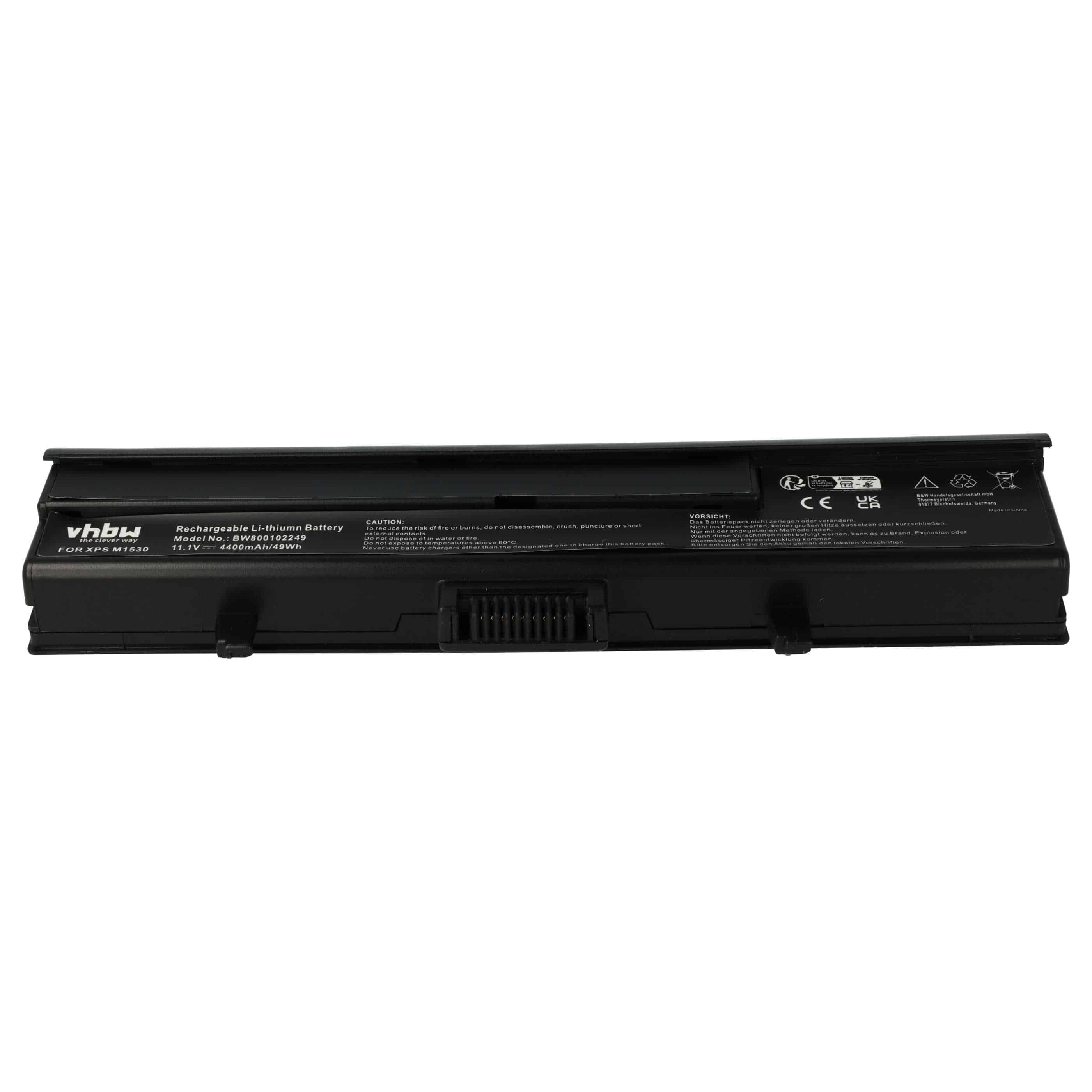 Akumulator do laptopa zamiennik Dell 312-0664, 312-0660, 312-0662, 312-0663 - 4400 mAh 11,1 V Li-Ion, czarny