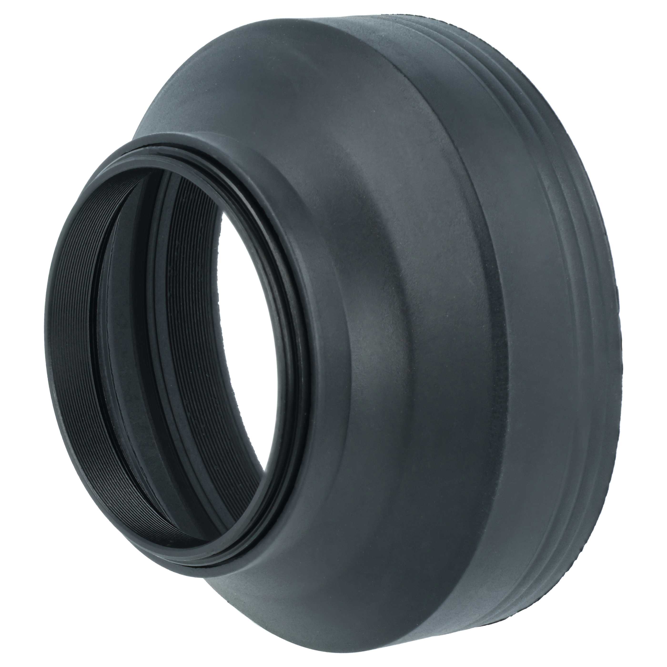 Lens Hood suitable for Lens with 58 mm Diameter, rubber, black