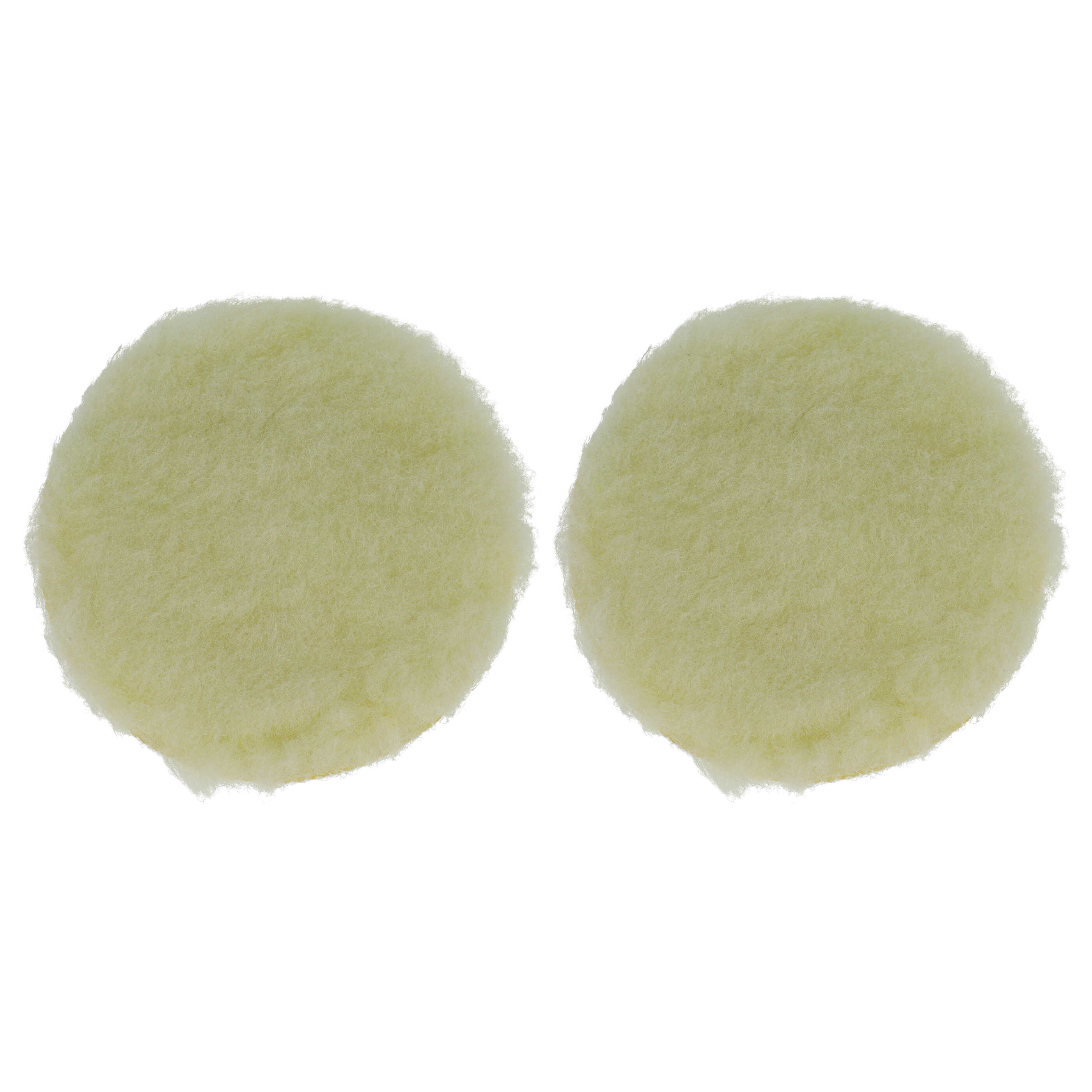 2x Polishing Pad as Replacement for Bosch 2609256049, 3165140386524 - 12.5 cm Diameter, 16 g