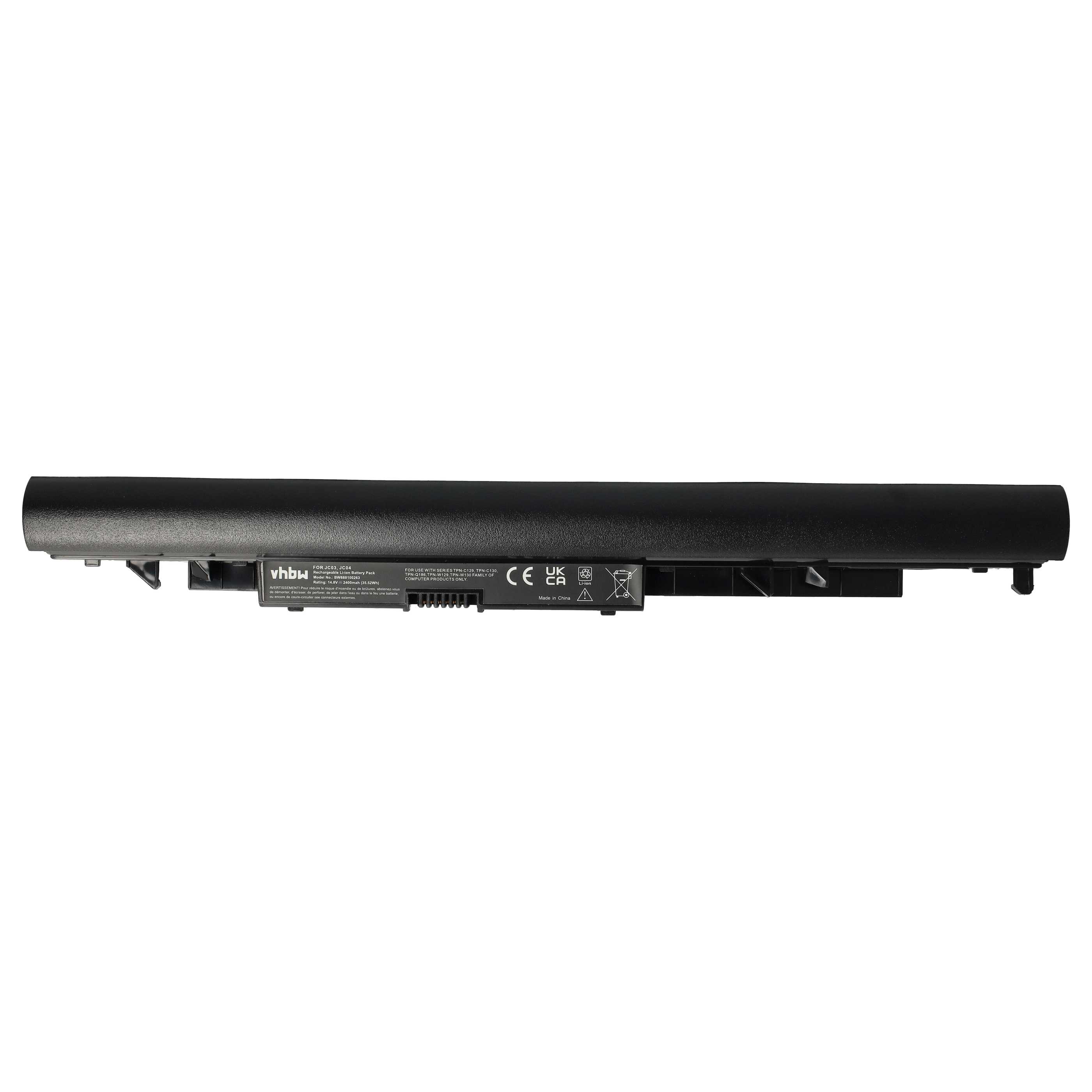 Batteria sostituisce HP 919681-421, 2LP34AA, 919681-221 per notebook HP - 2400mAh 14,8V Li-Ion nero