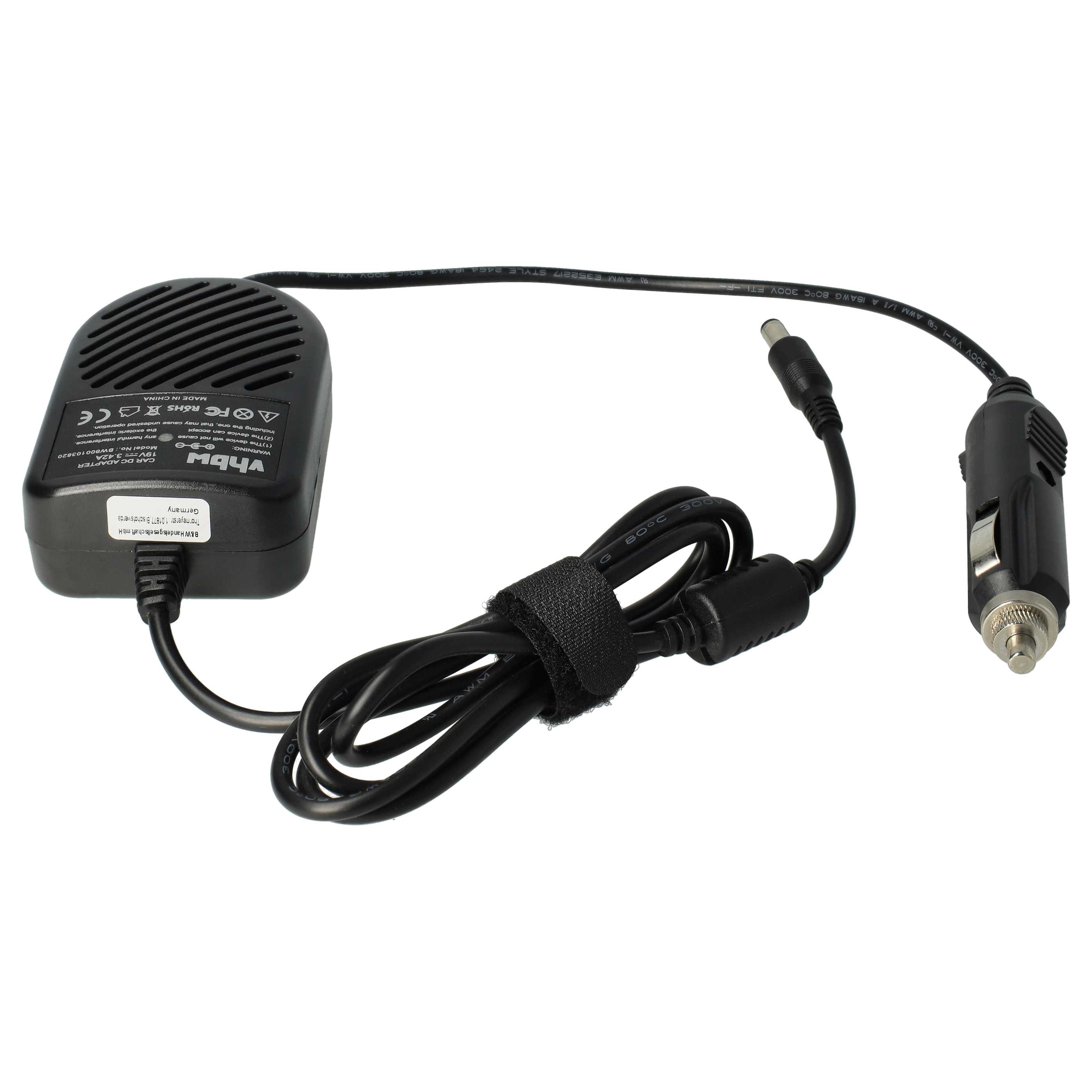 Cable carga coche reemplaza Acer LC.ADT01.001 para notebook - 3.42 A