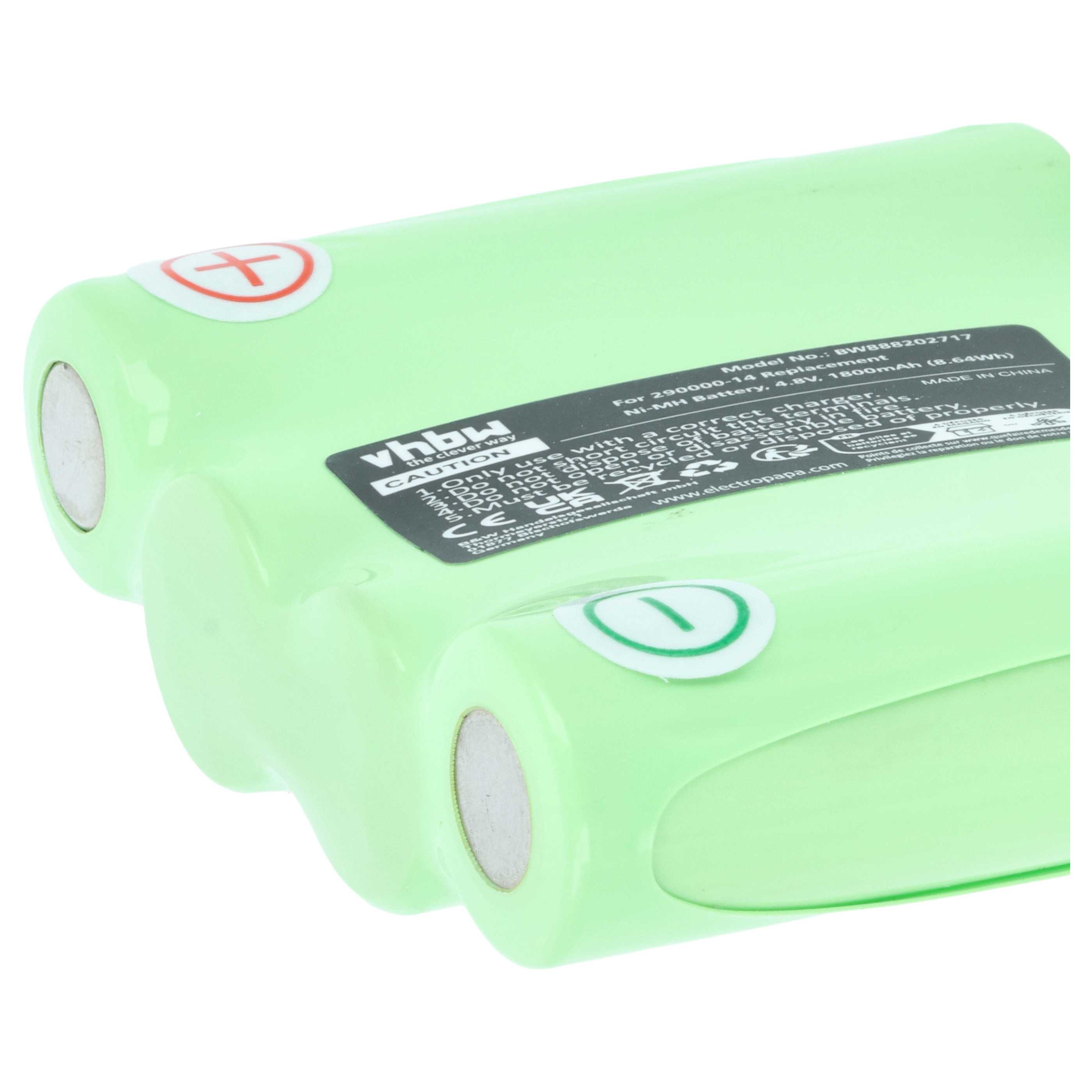 Batterie remplace Rotationslaser 290000-14 outil de mesure Rotationslaser - 1800mAh 4,8V NiMH