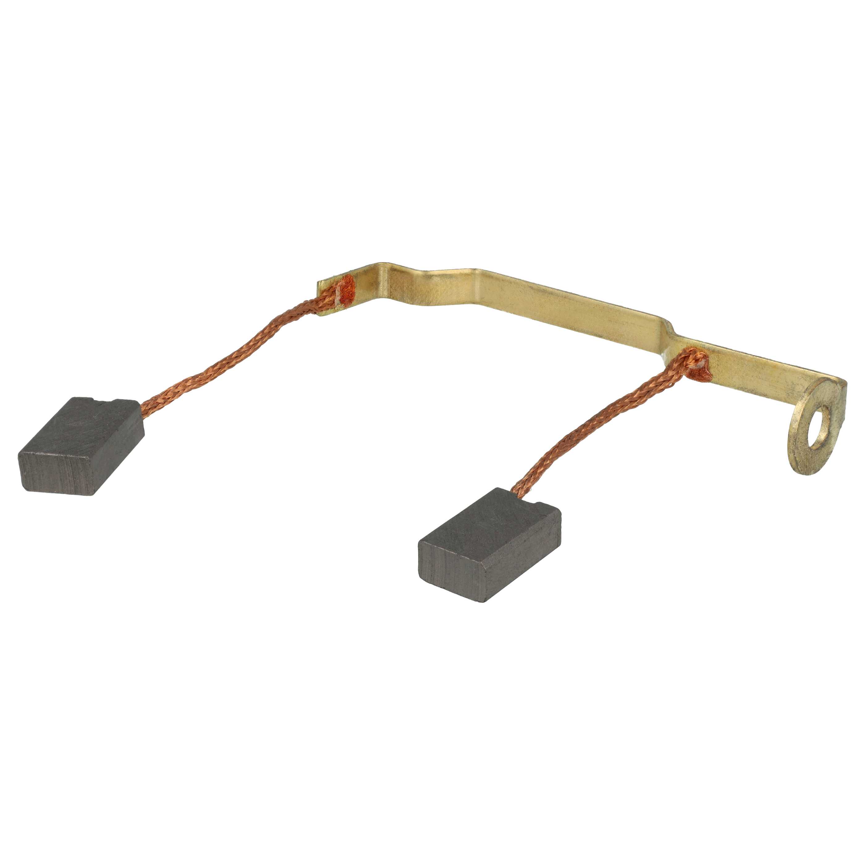 4x Kohlebürste als Ersatz für 28717440 für Elektrowerkzeug - 19,5 x 12,5 x 7mm