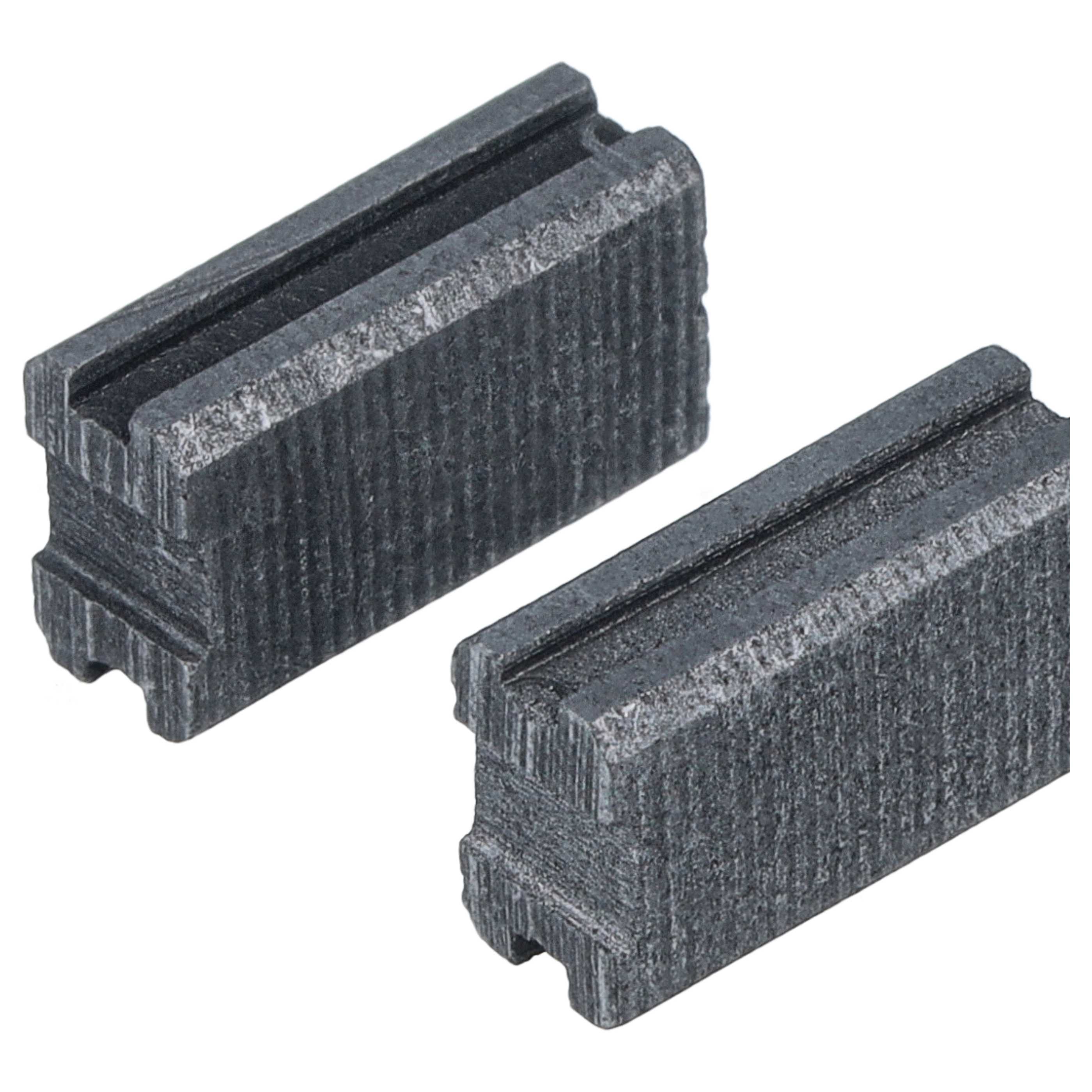 Kohlebürsten (2 Stück) für Bosch PEX 300 AE, u.a., ersetzt 2609000246, 14.13*7.85*4.85 mm