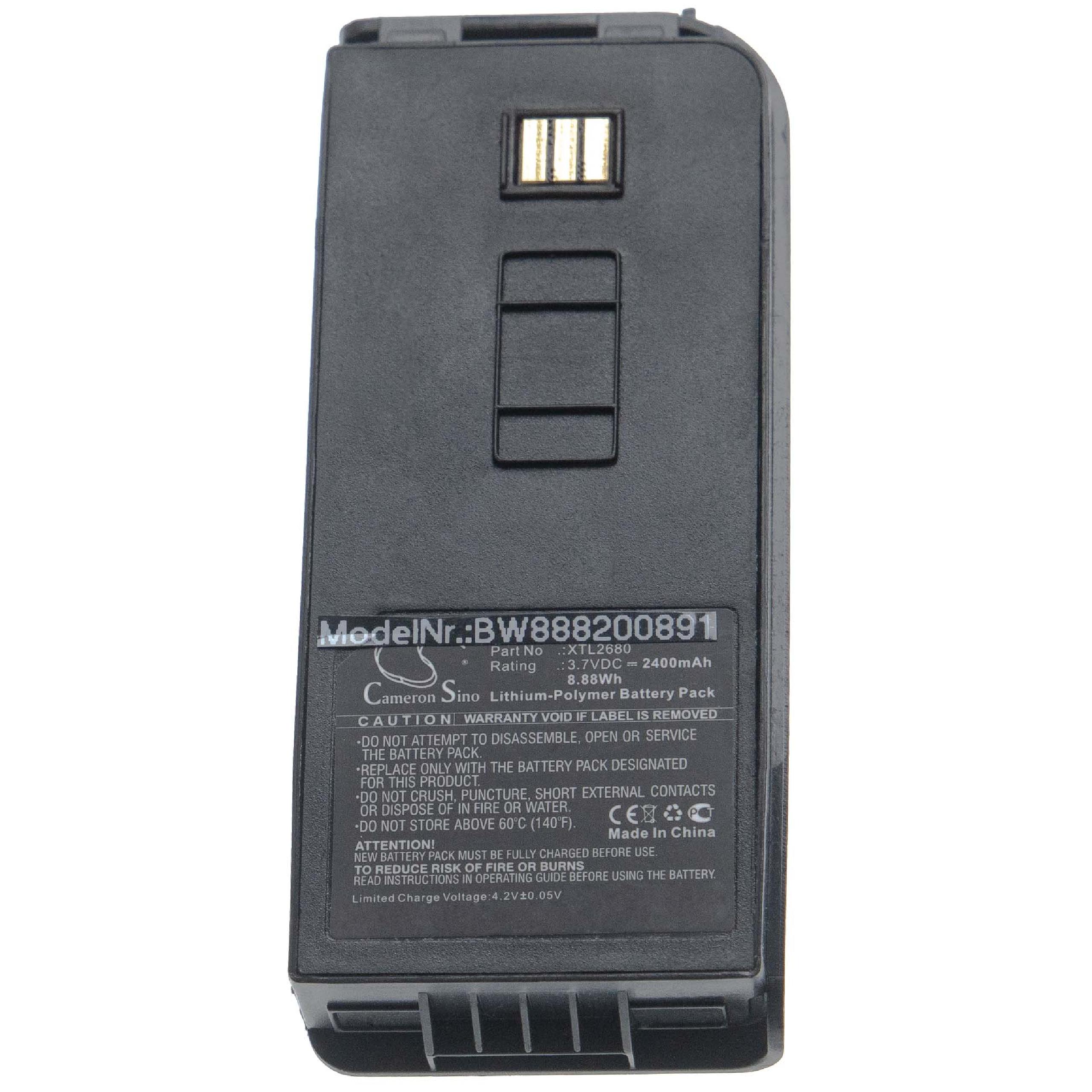 Satellite Mobile Phone Battery Replacement for Thuraya XTL2680 - 2400mAh 3.7V Li-polymer