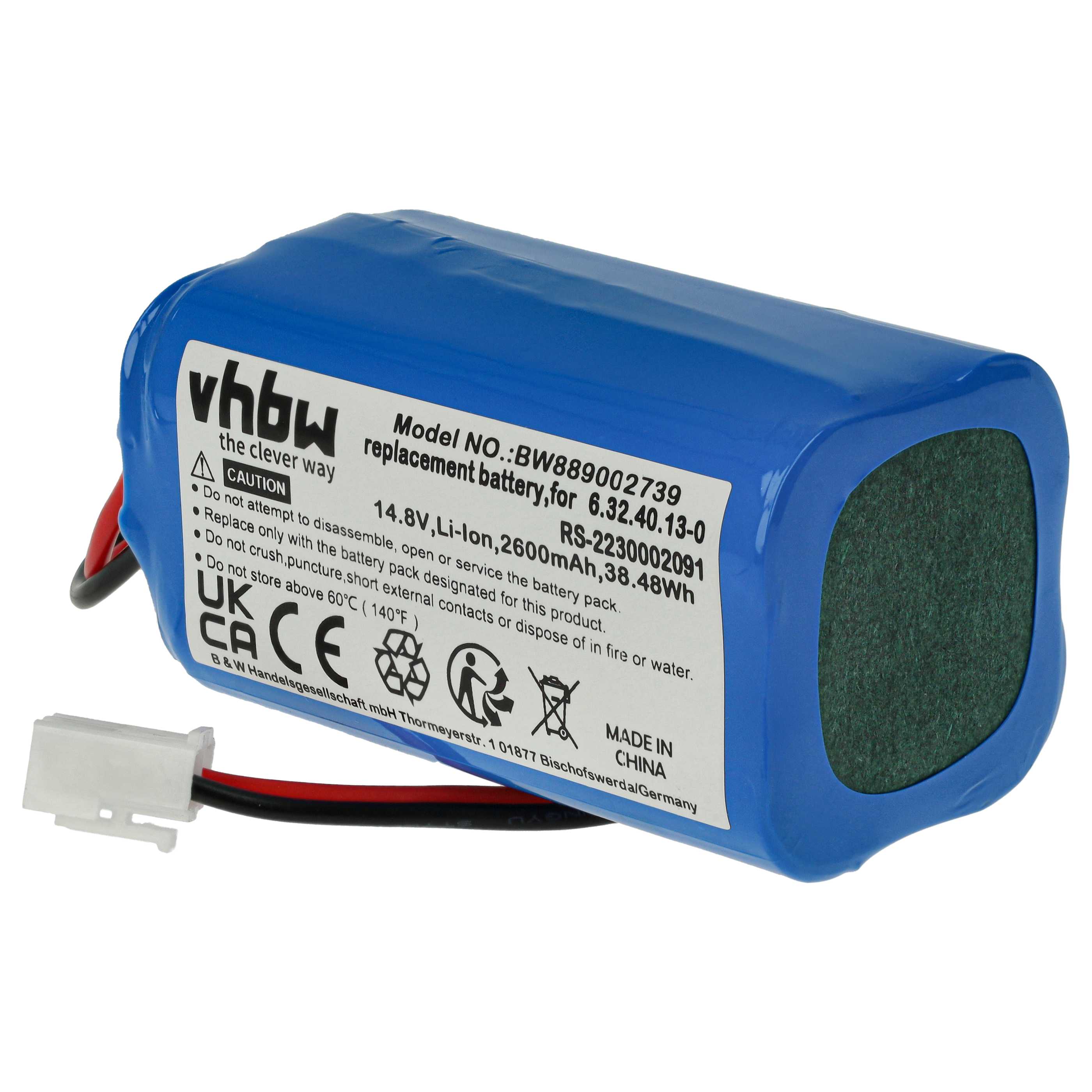 Akumulator do robota zamiennik Rowenta RS-2230002091 - 2600 mAh 14,8 V Li-Ion