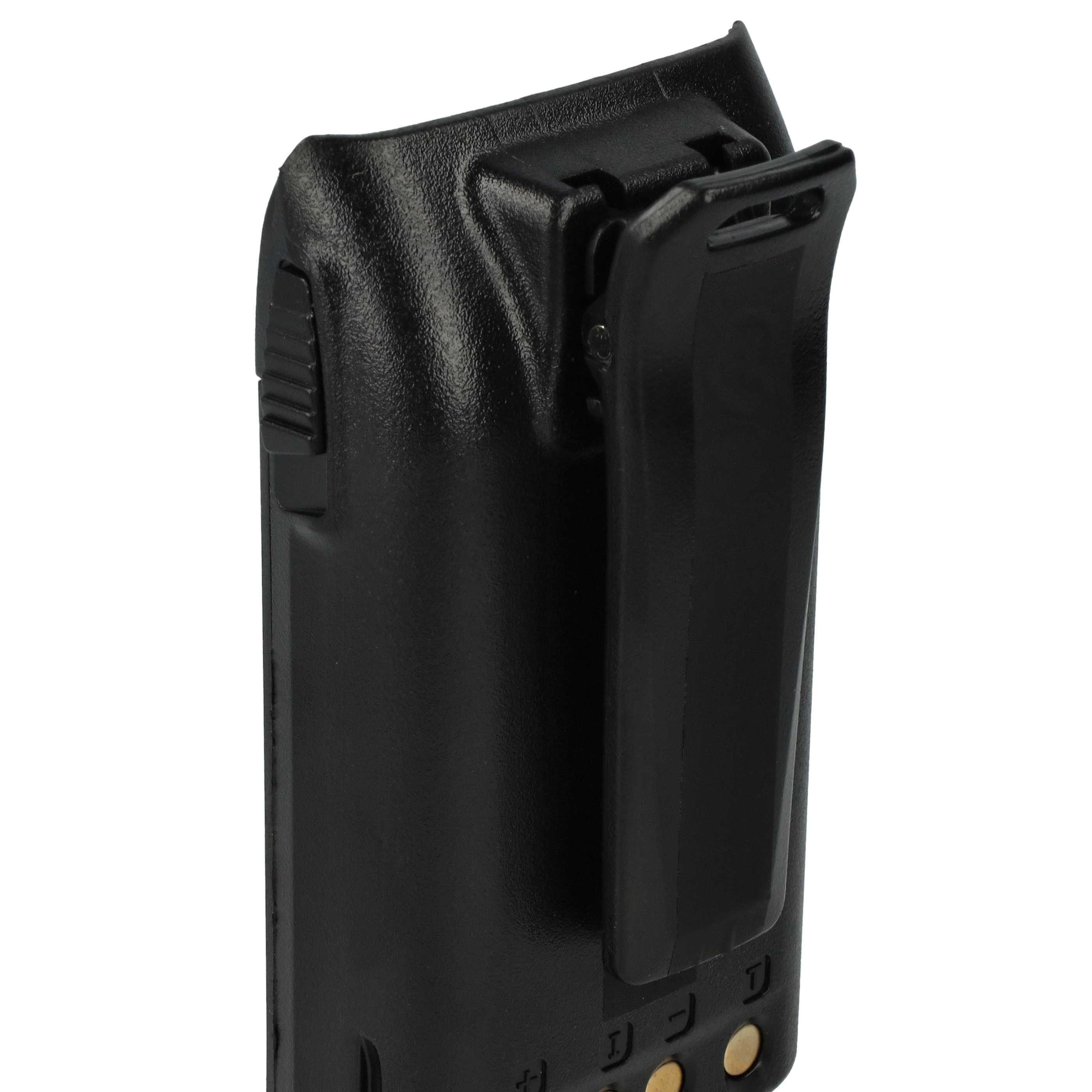 Radio Battery replaces BLO-004, BLO-007, BLO-001 - 3200 mAh 7.4 V Li-Ion + Belt Clip