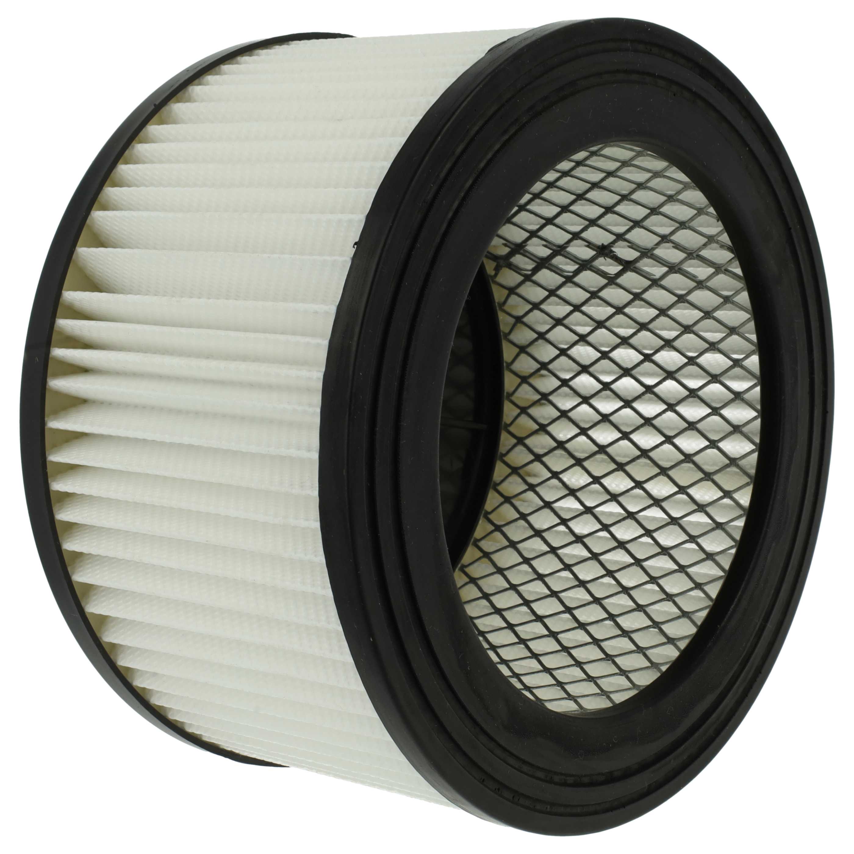 4x Filtercartridge filter replaces Oxeo 760023 for PowerPlus Chimney Sweep Vacuum, black / white
