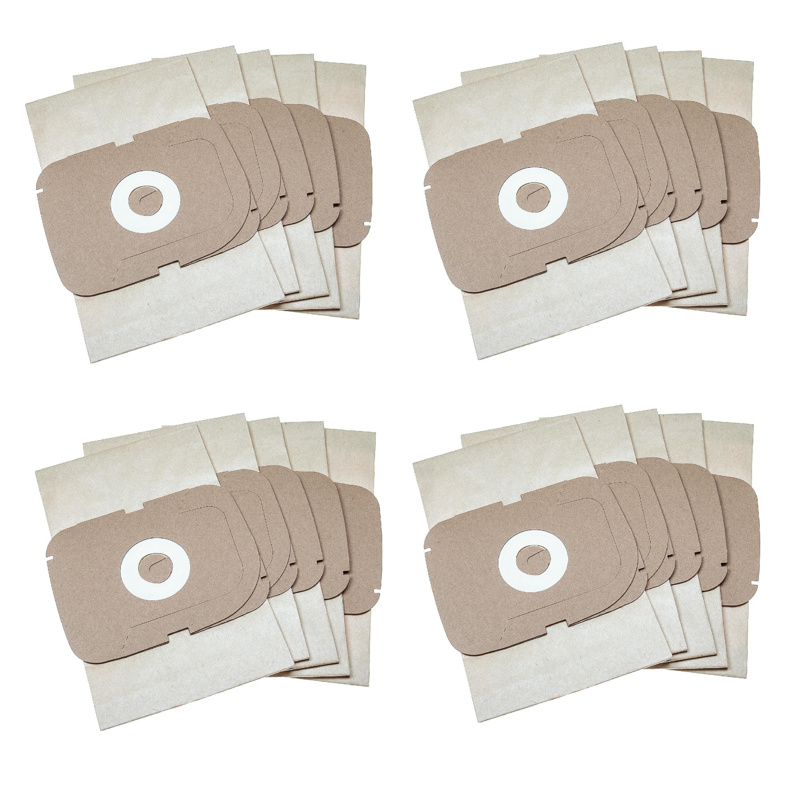 20x Sac remplace Lux 111000150 pour aspirateur Lux - papier