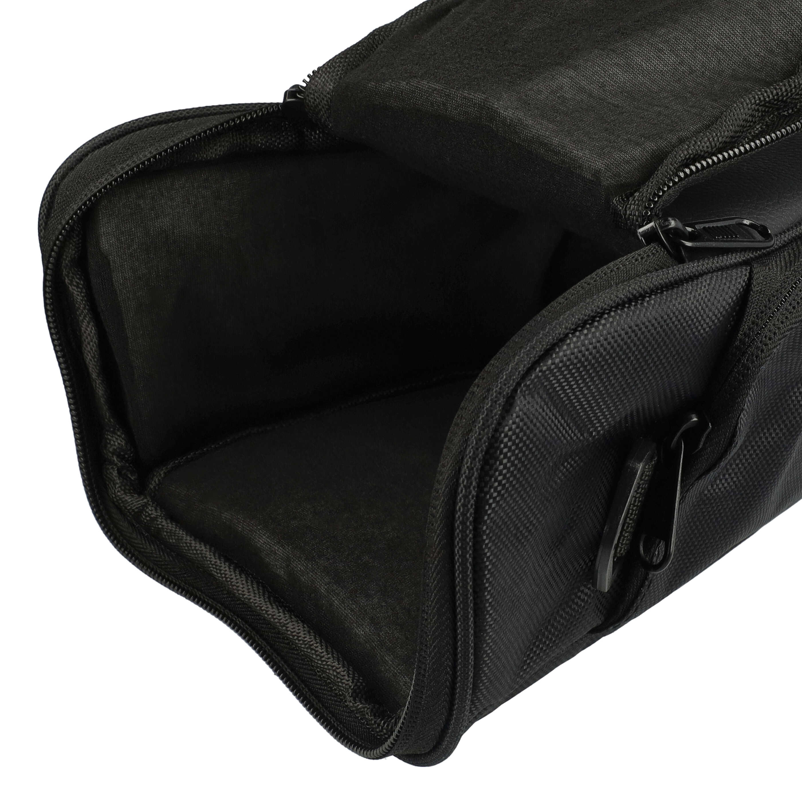 Camera Case suitable for Pentax, Panasonic, Nikon, Samsung Camera etc. - black, 215 x 155 x 97 mm + Shoulder S