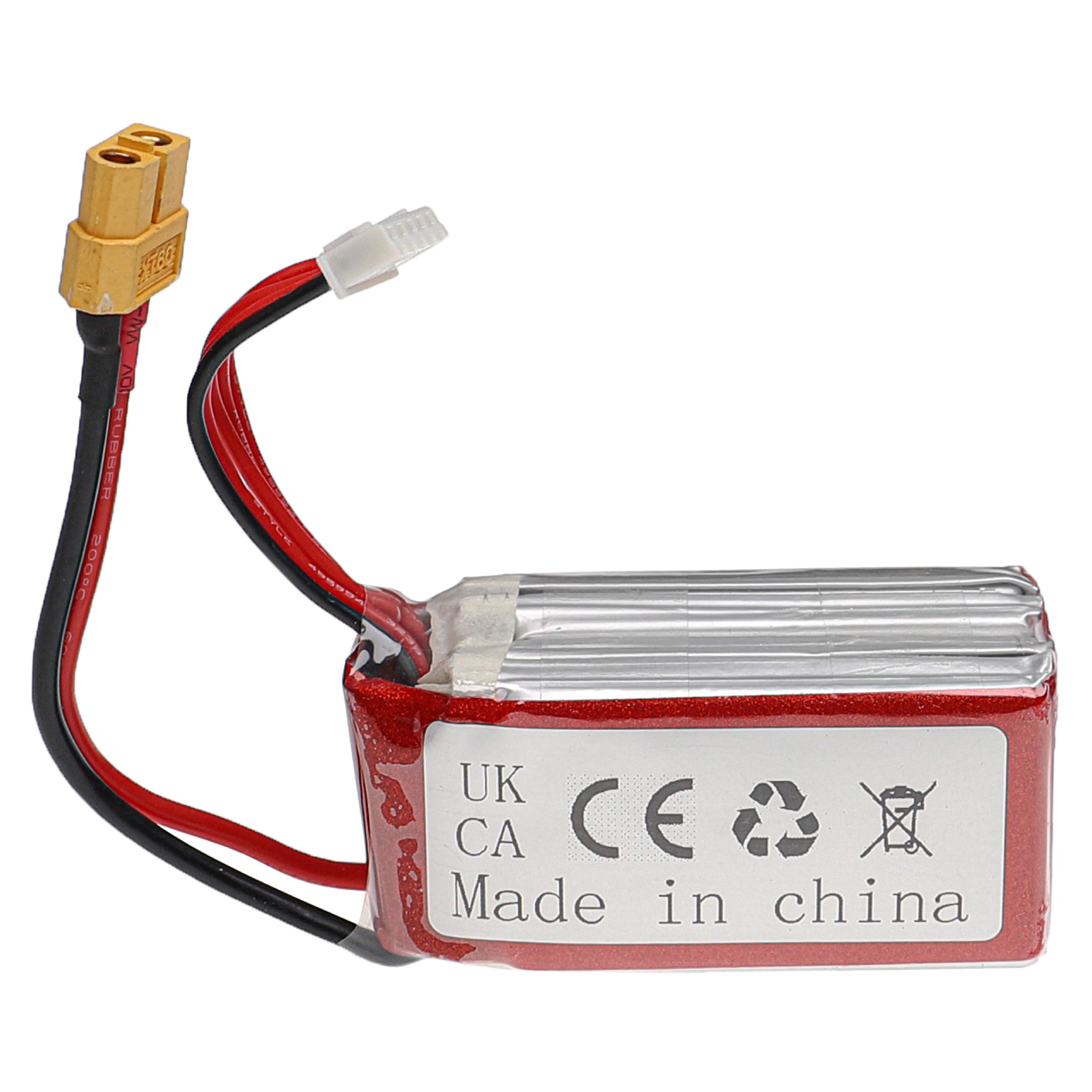 Batterie modèle radio-télécommandé - 1600mAh 14,8V Li-polymère, XT60