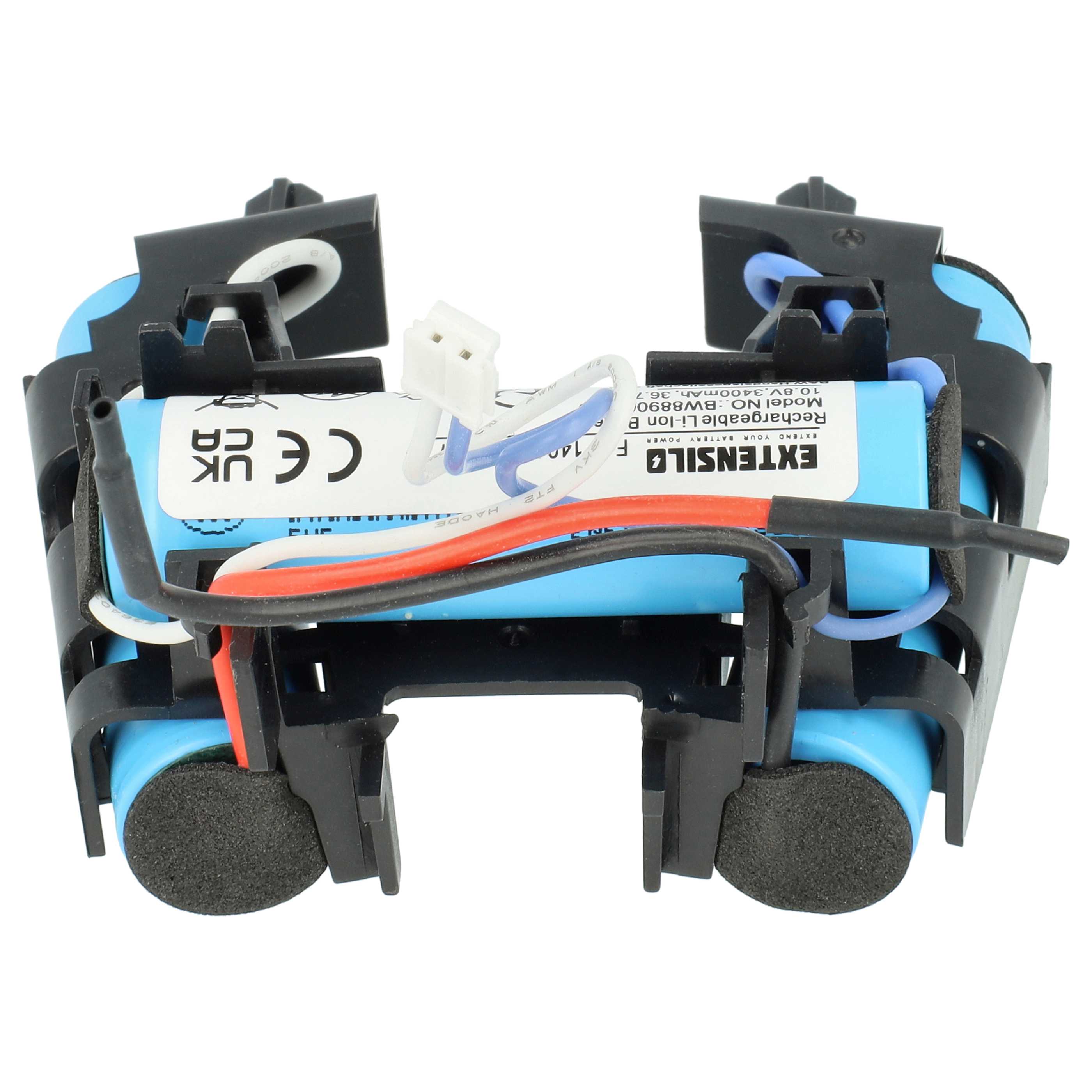 Battery replaces AEG 140127175457 for Electrolux etc. 3400mAh, 10.8V, Li-Ion