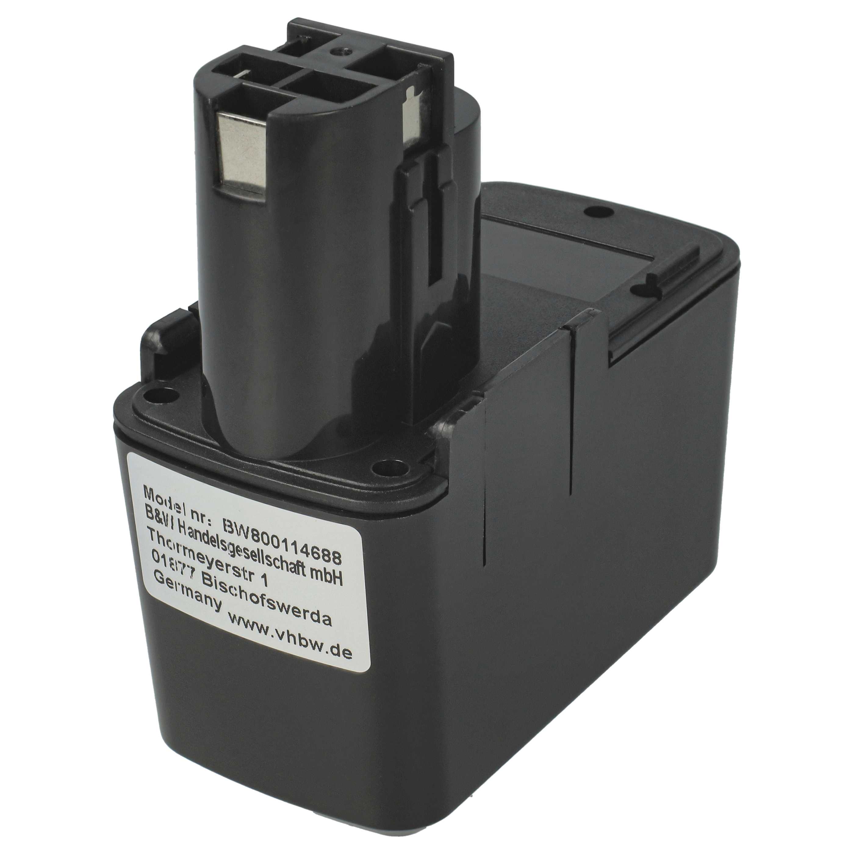 Batteria sostituisce Bosch 2 607 335 055, 2 607 335 054, 2 607 335 071 per attrezzo - 1,5Ah 12V NiMH