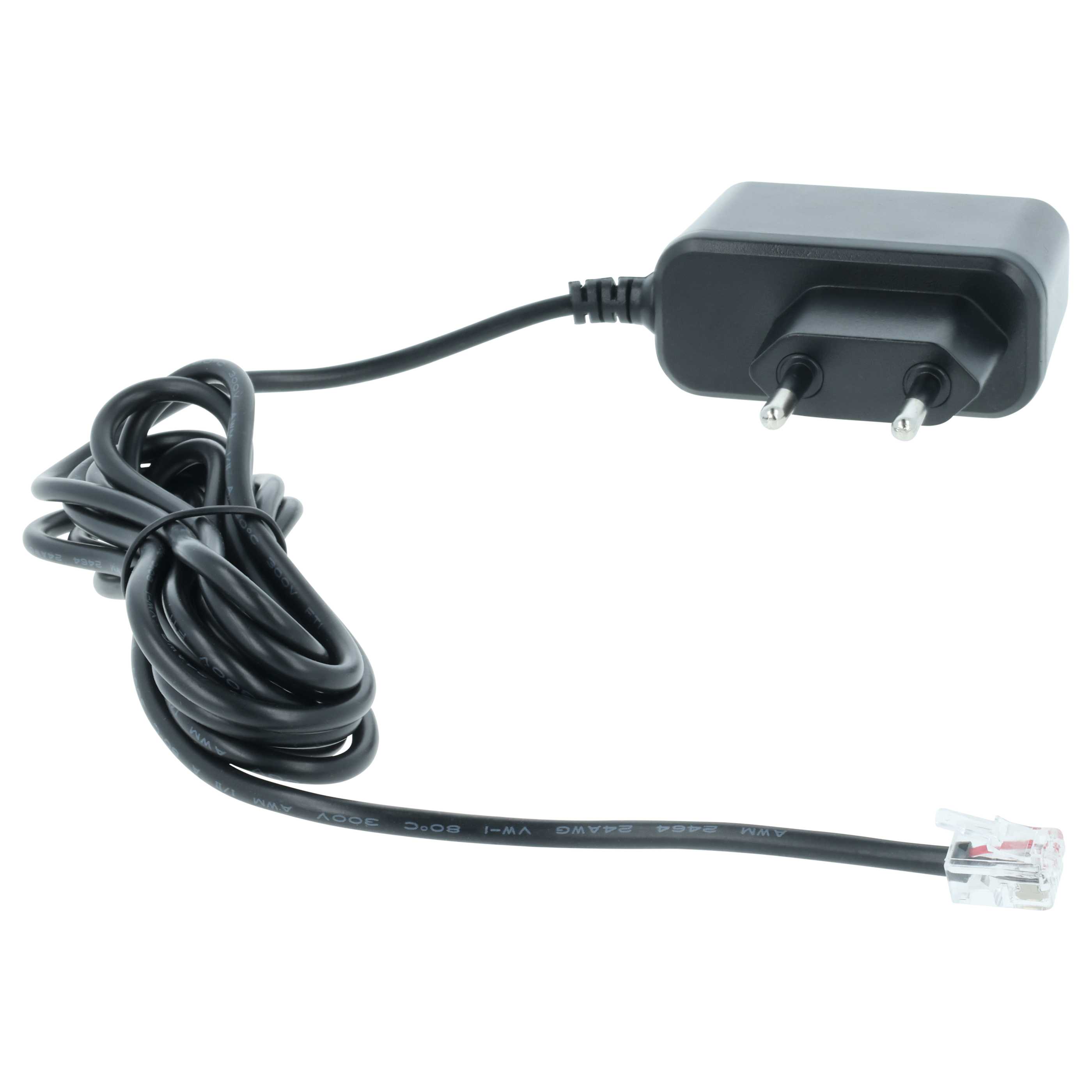 Mains Power Adapter replaces Alcatel 3BN67307AB Landline Telephone Charging Station - 190 cm