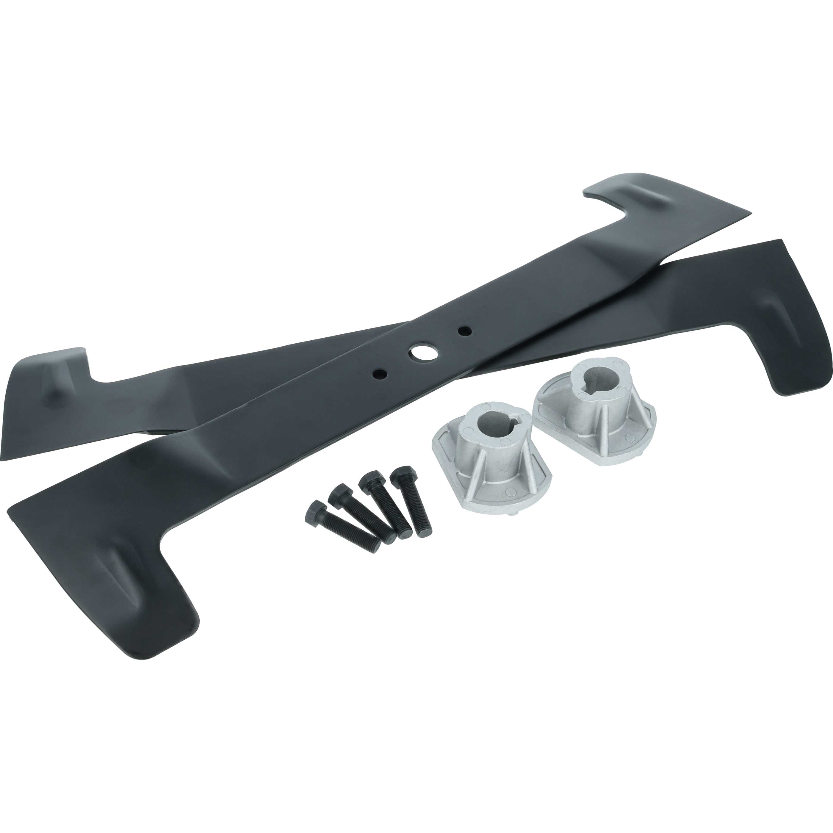 2x Lames remplace Brill CG82004341, CG82004340 pour tondeuse – Couteaux acier, Schwarz