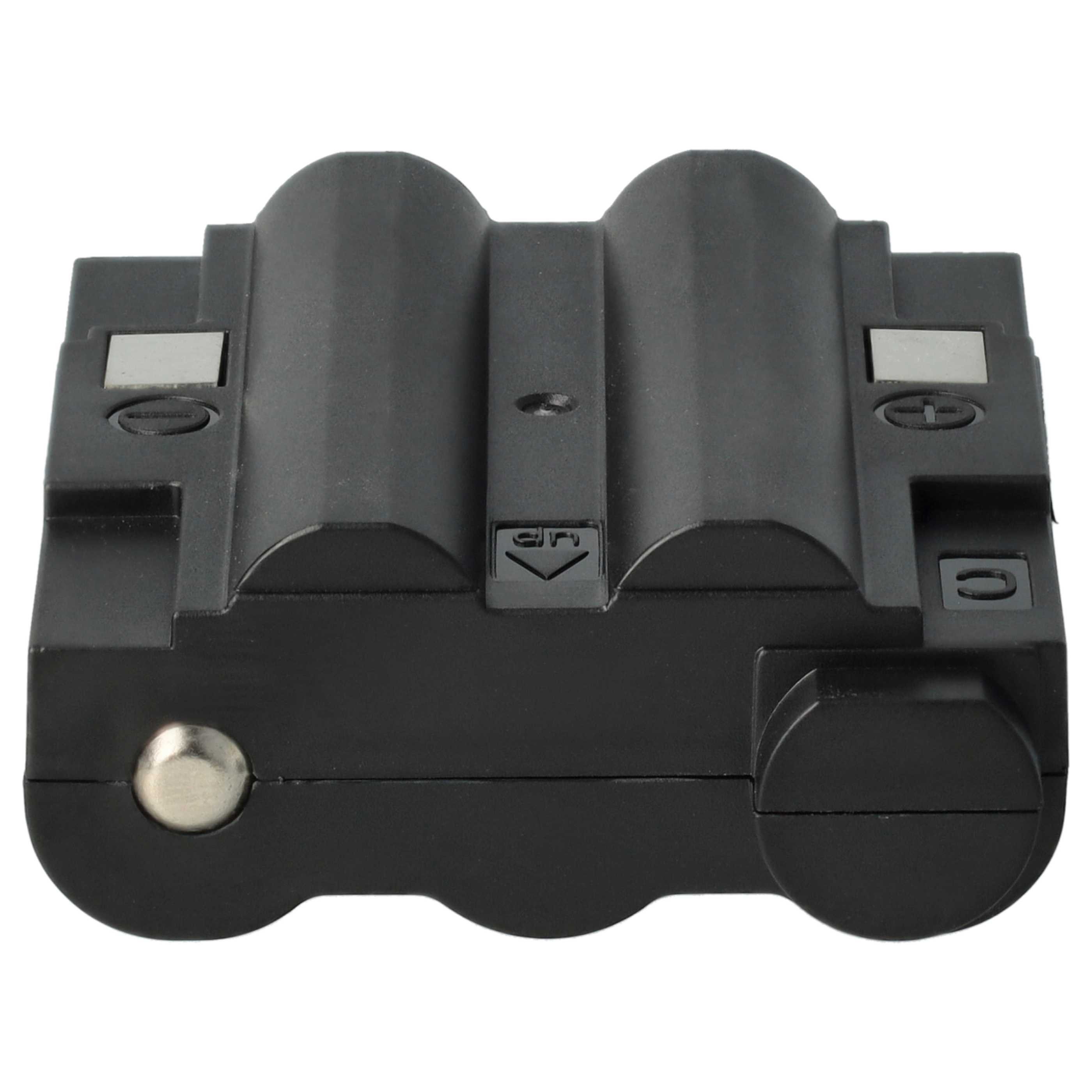Radio 2x Battery replaces Alan Midland BATT5R, PB-ATL/G7 - 700 mAh 6 V NiMH