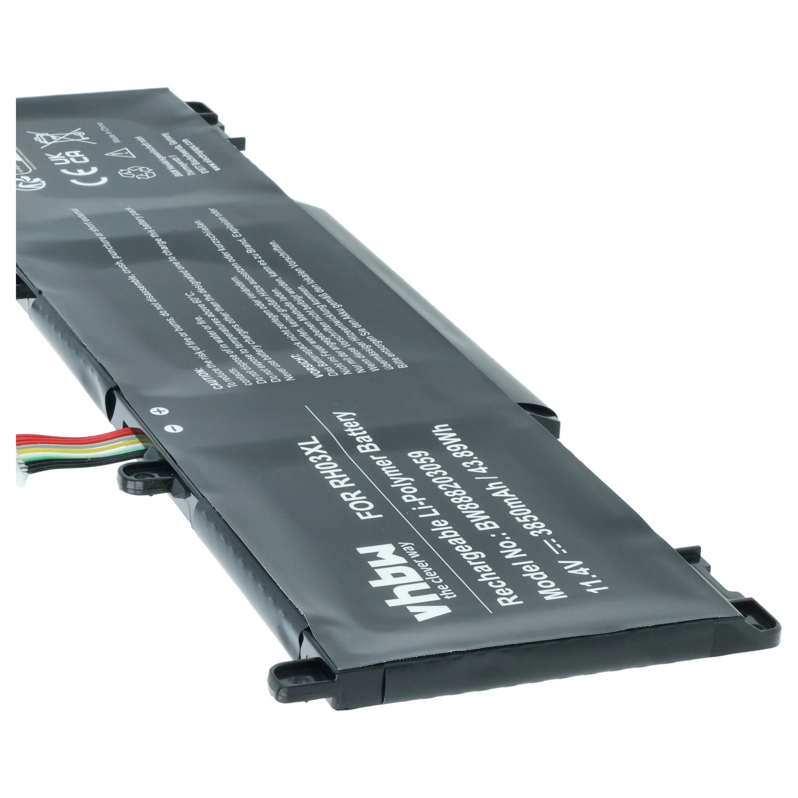 Akumulator do laptopa zamiennik HP M01524-AC1, M01524-171, HSTNN-OB1T, HSTNN-IB9P - 3850 mAh 11,4 V LiPo
