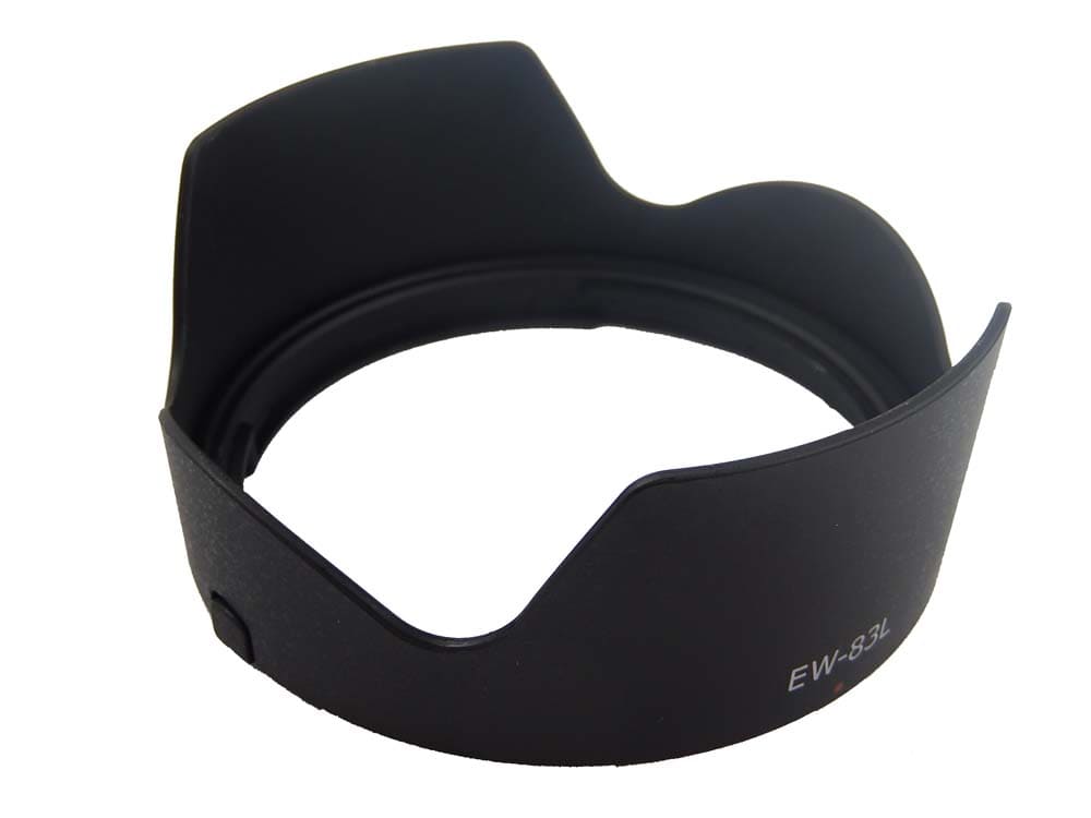 Lens Hood replaces Canon EW-83L for Canon Lens with 77 mm Diameter, plastic, black