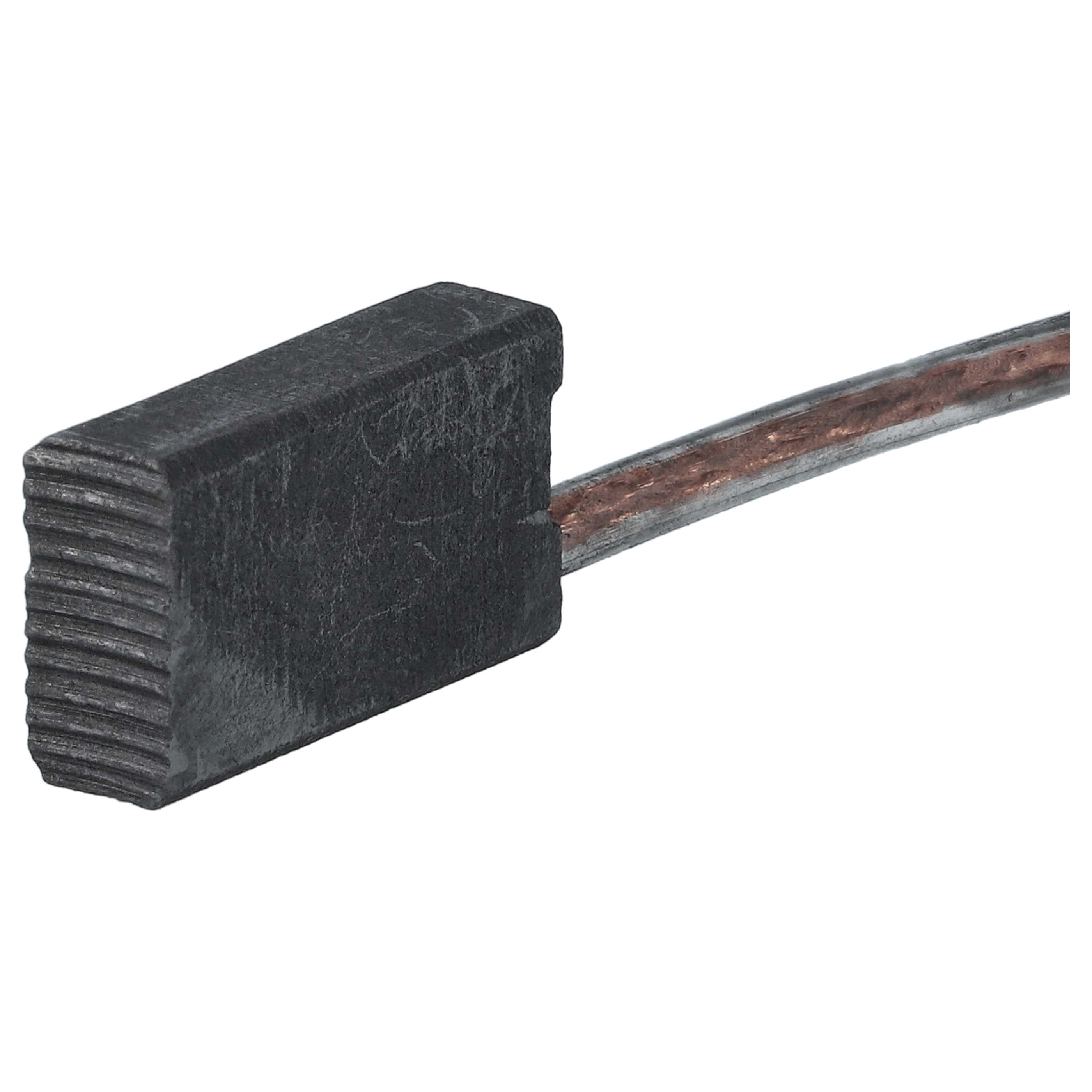 2x Carbon Brush as Replacement for Bosch 1.609.B06.661 for Electric Power Tool - 6.2 x 12.5 x 23 mm