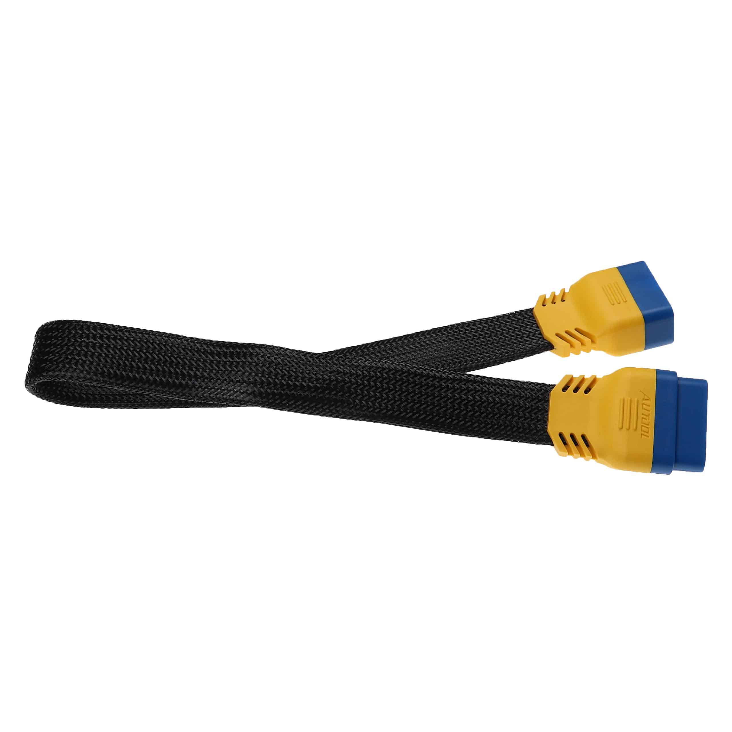vhbw OBD2 Extension Cable 16 Pin (f) to 16 Pin (m) for LKW, Car, Vehicle - 60 cm