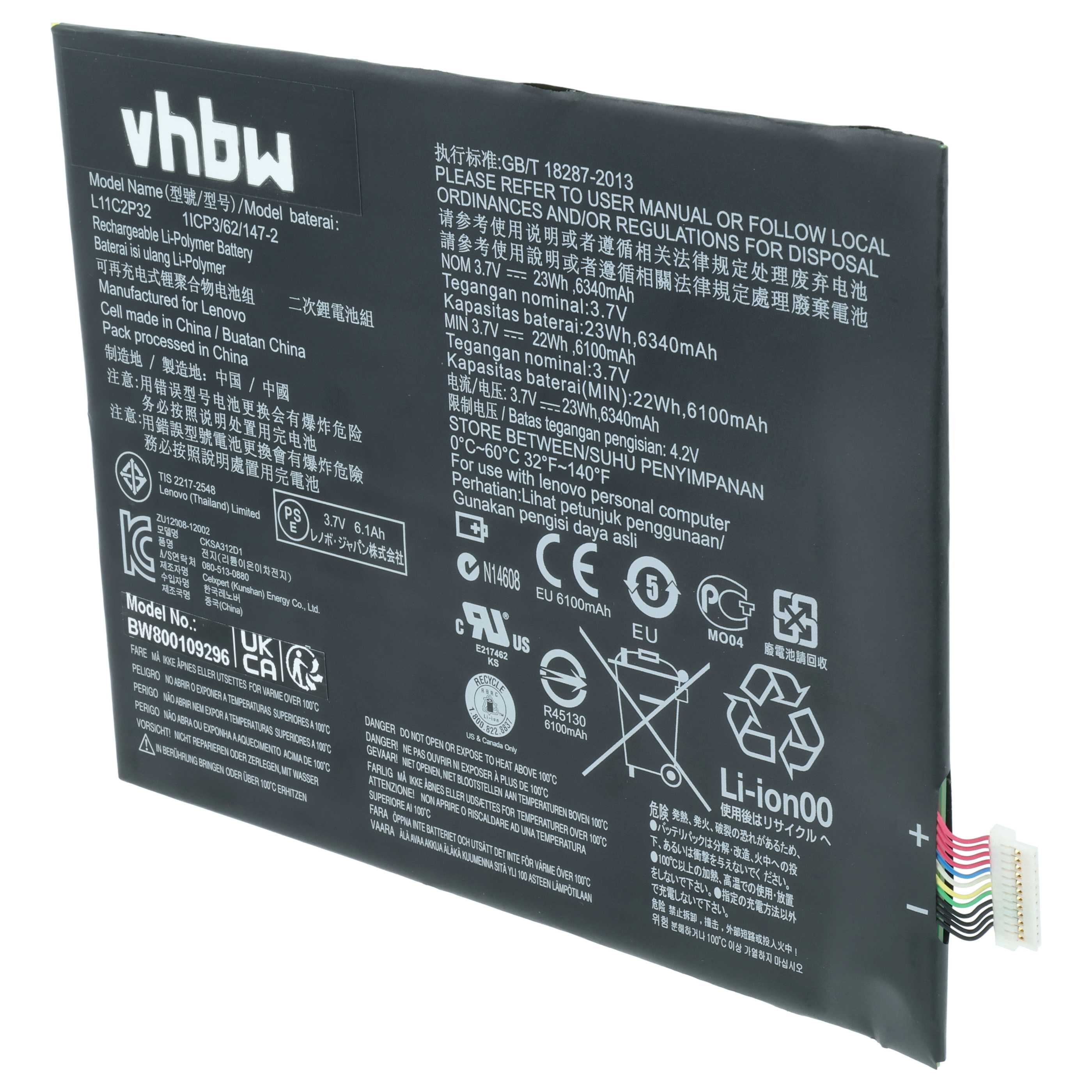 Akumulator do laptopa zamiennik Lenovo L11C2P32 - 6300 mAh 3,7 V Li-Ion