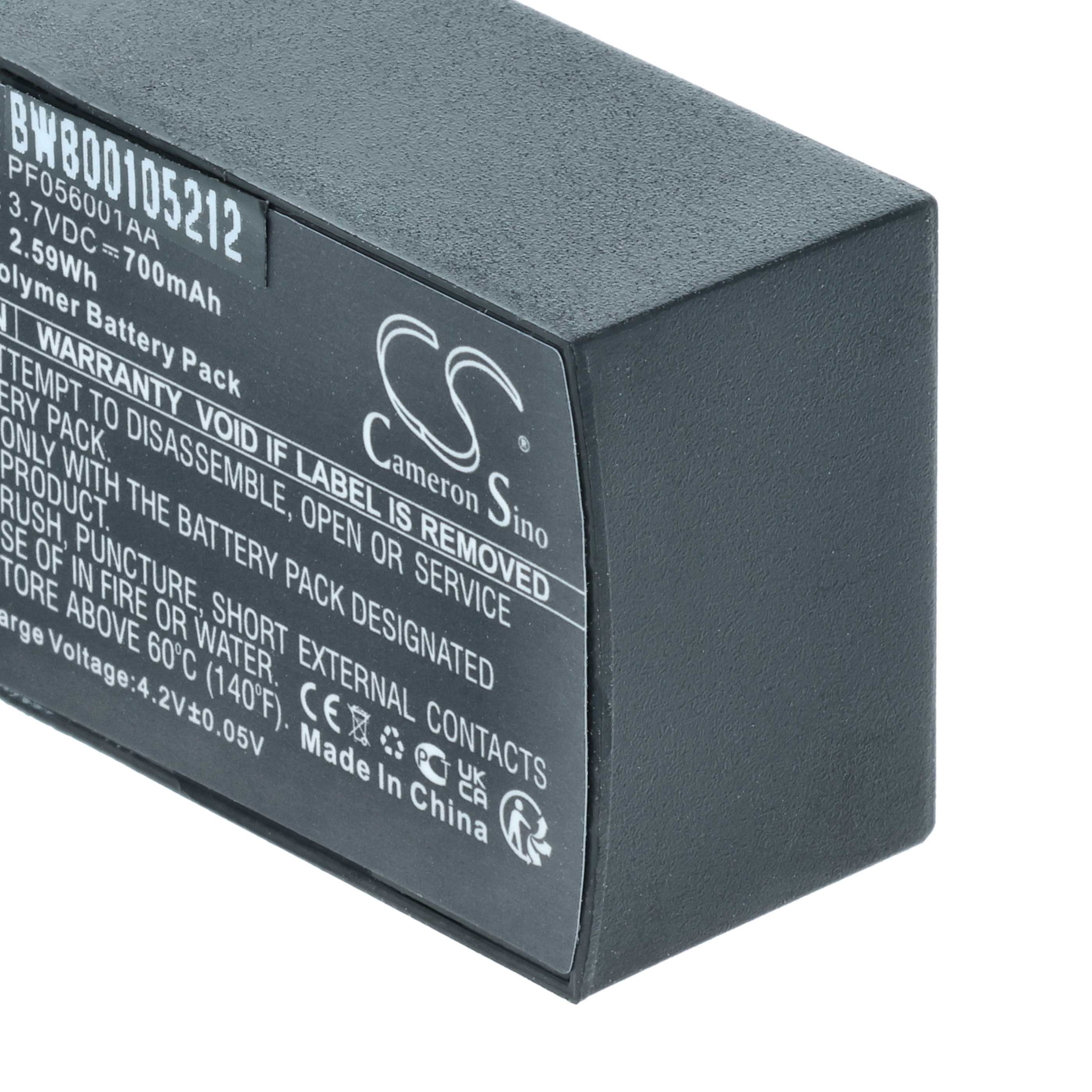 Akumulator do słuchawek bezprzewodowych zamiennik Parrot PF056001AA - 700 mAh 3,7 V LiPo