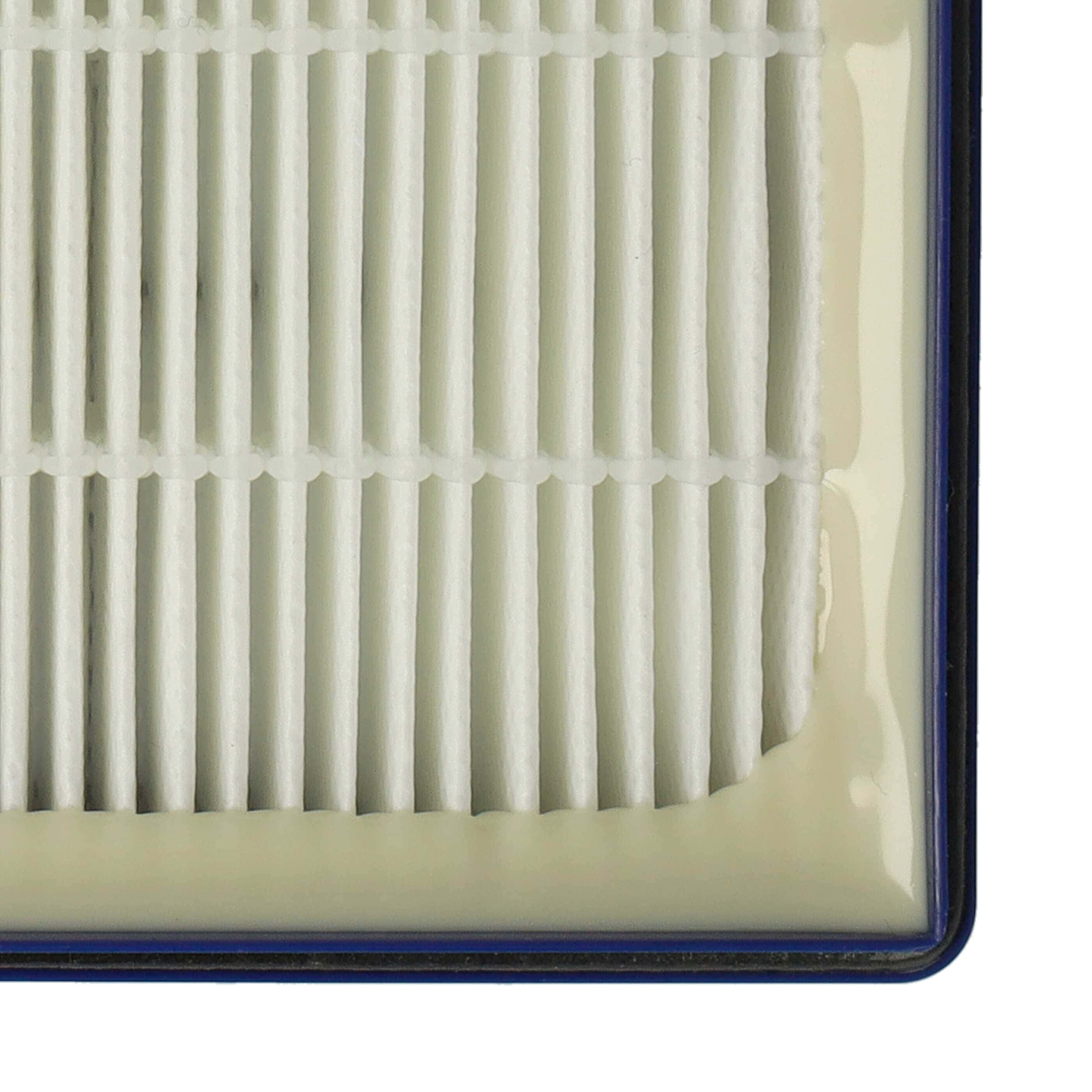 Filtro reemplaza Nilfisk 147 0432 500 para aspiradora - filtro Hepa blanco / azul
