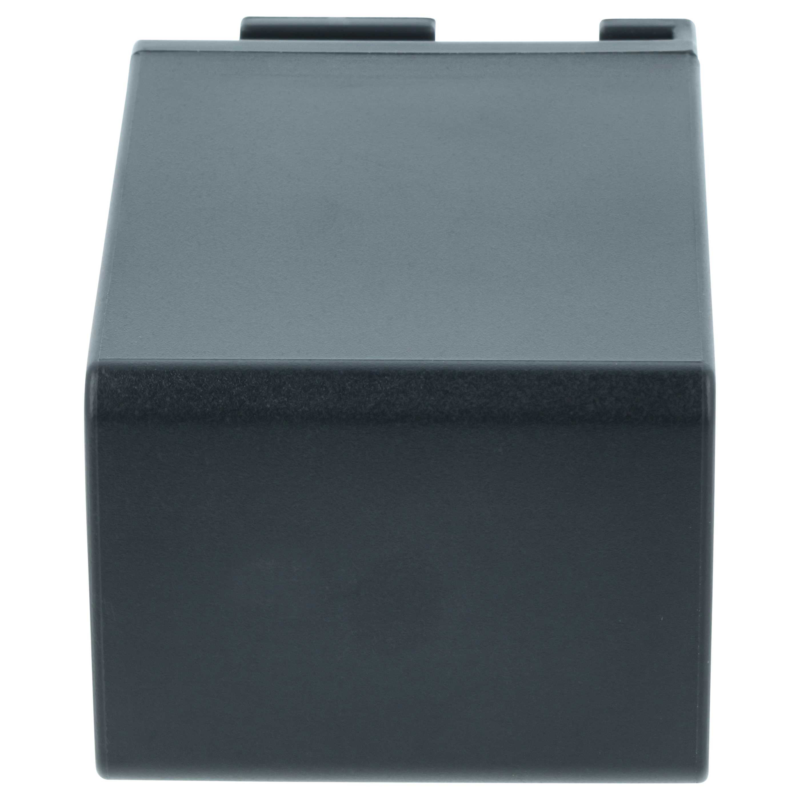 Videocamera 2x Battery replaces Canon 2740B002, BP-827 - 2400 mAh 7.2 V Li-Ion