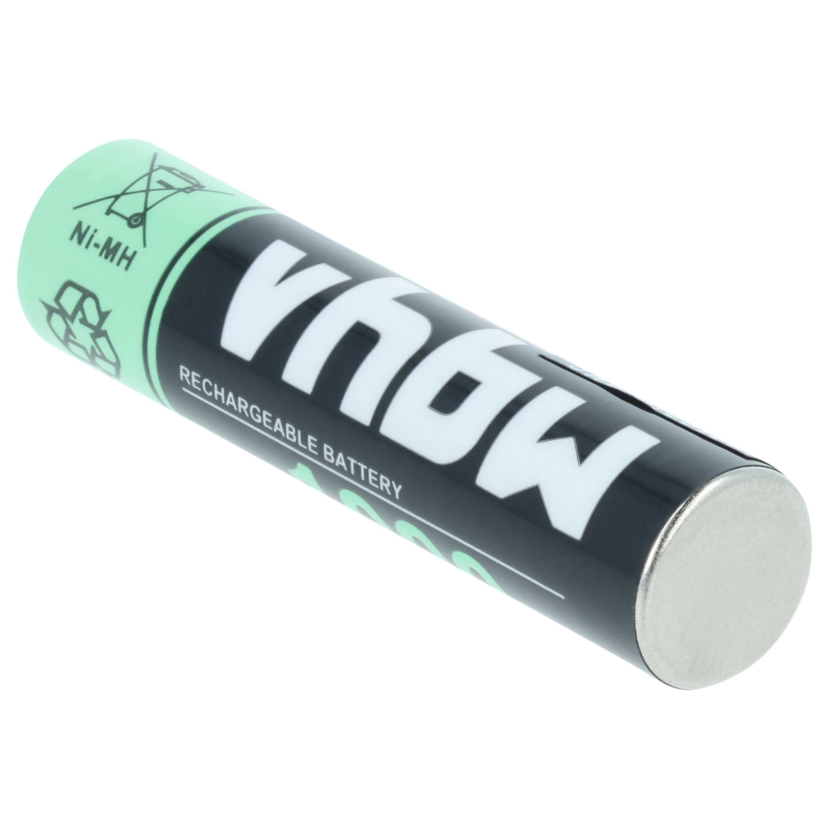 2x Batteria per diversi dispositivi Philips, Swisscom, Grundig, Sennheiser, Gigaset, NUK, Panasonic, Funkwerk,